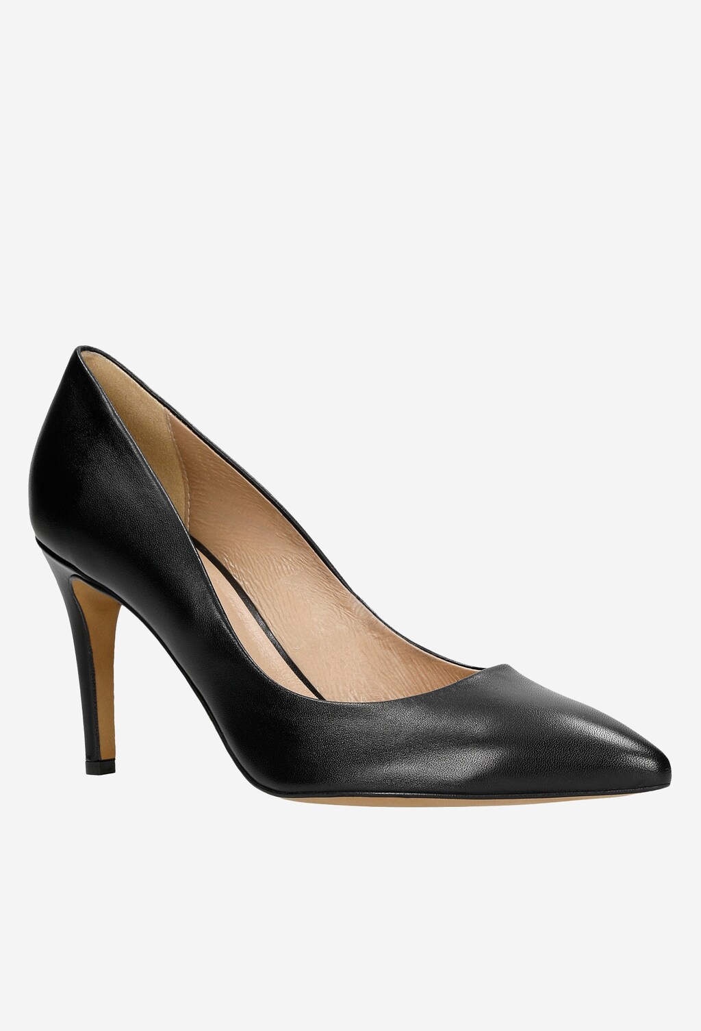 Kožené luxusné lodičky na vysokom podpätku 35057-51 Widok 3