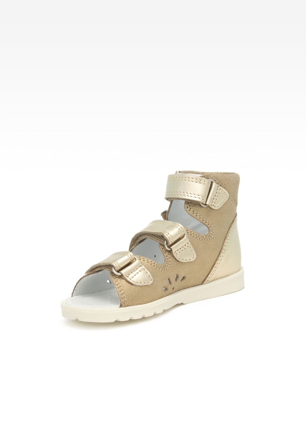 Obuwie profilaktyczne bartek BARTEK 81803/0-NIP, dla dziewcząt, złoty Widok 3