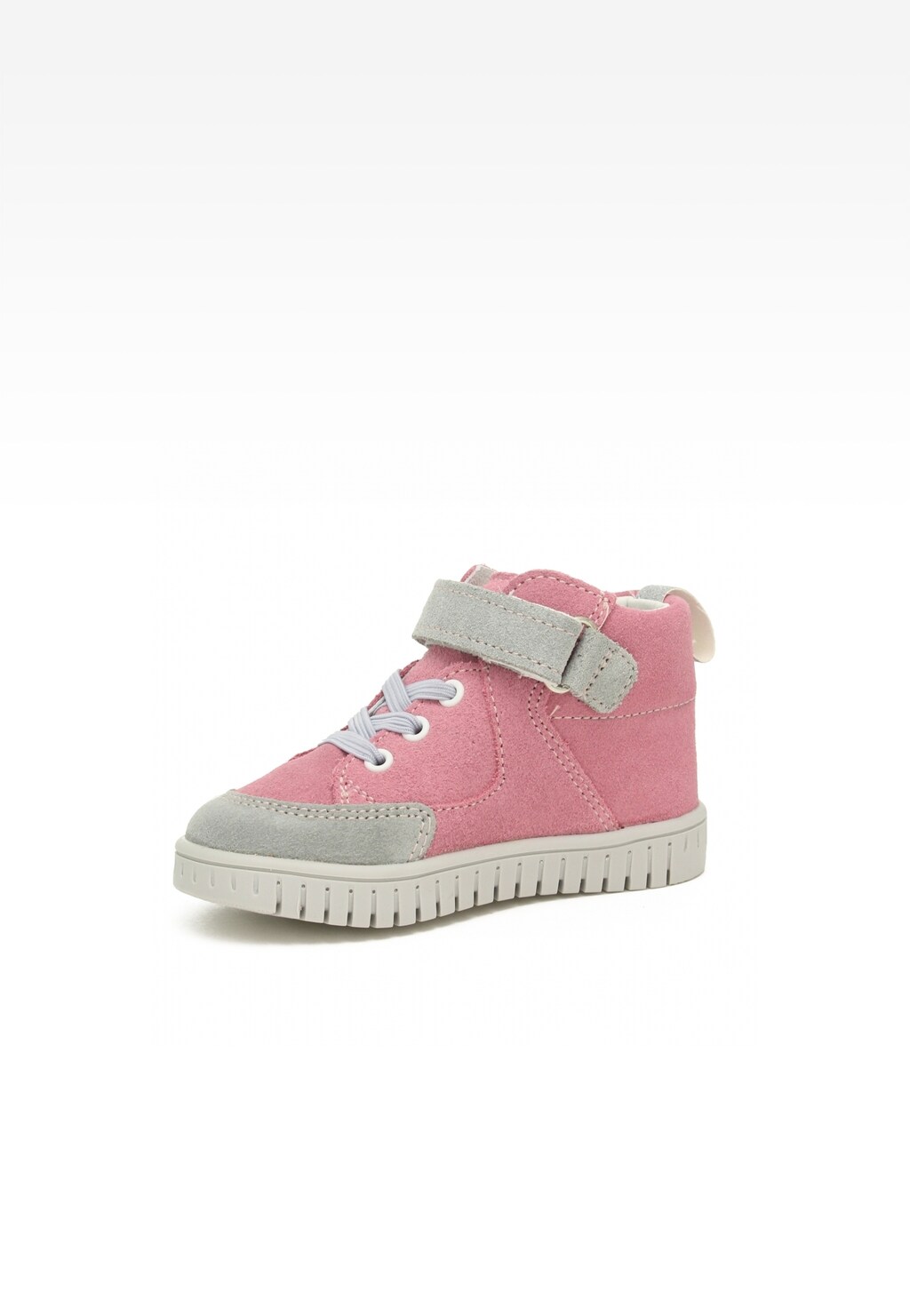 Trzewiki BARTEK 11544001, dla dziewcząt, różowo-szary Widok 4