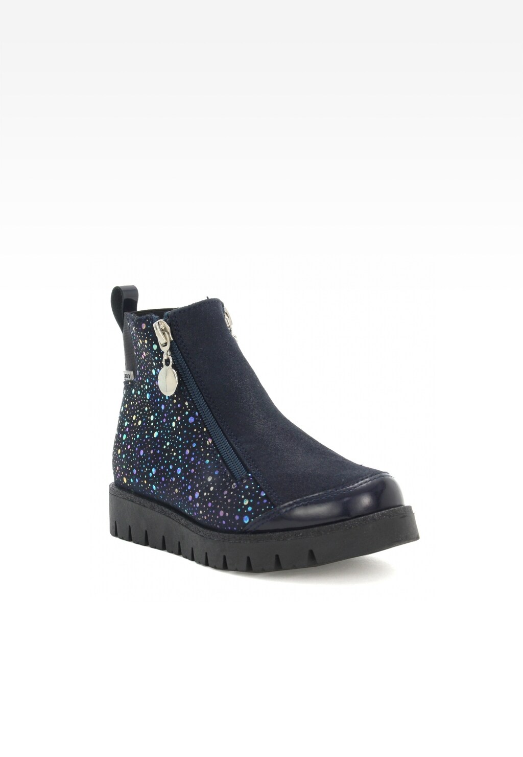 Botki ocieplane BARTEK T-67443P/SZ/EAF, dla dziewcząt, ocean Widok 2