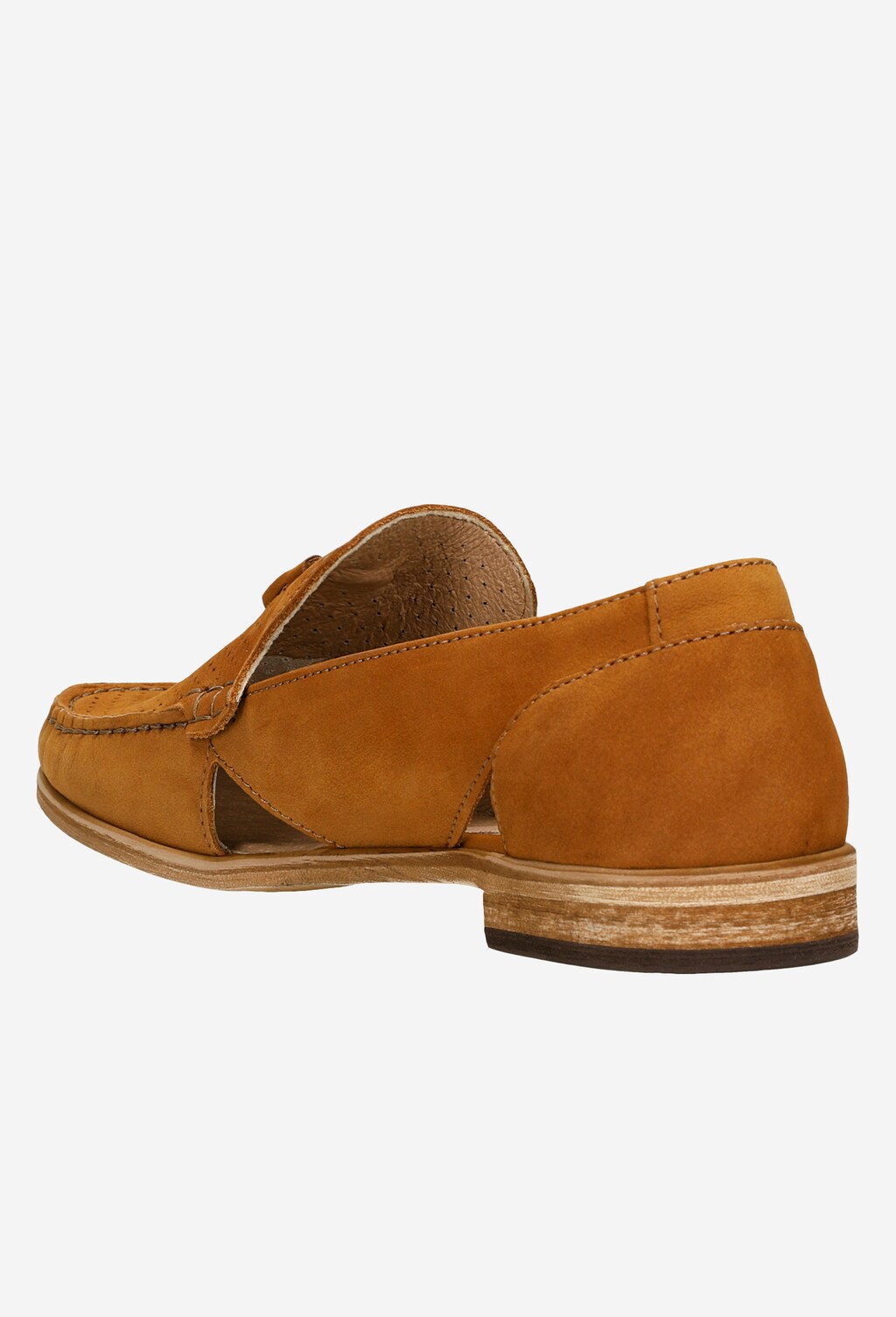 Hnědé mokasíny dámské z kvalitní italské kůže 46011-23 Widok 3