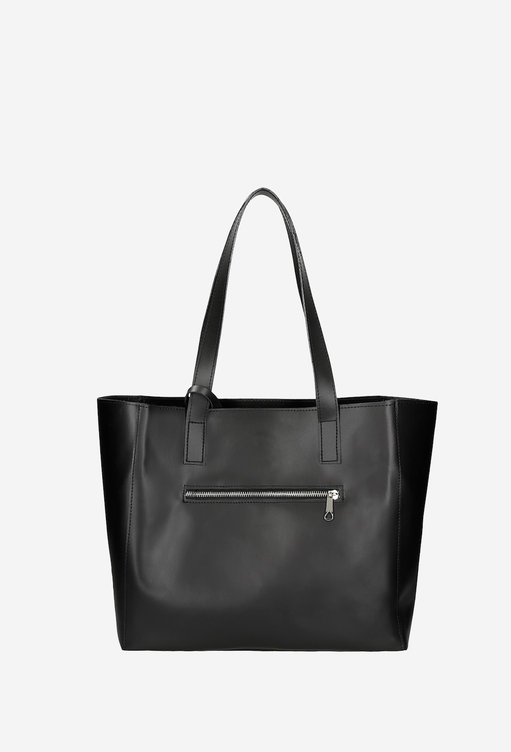 Černá dámská kabelka přes rameno z kvalitní kůže 80130-51 Widok 4