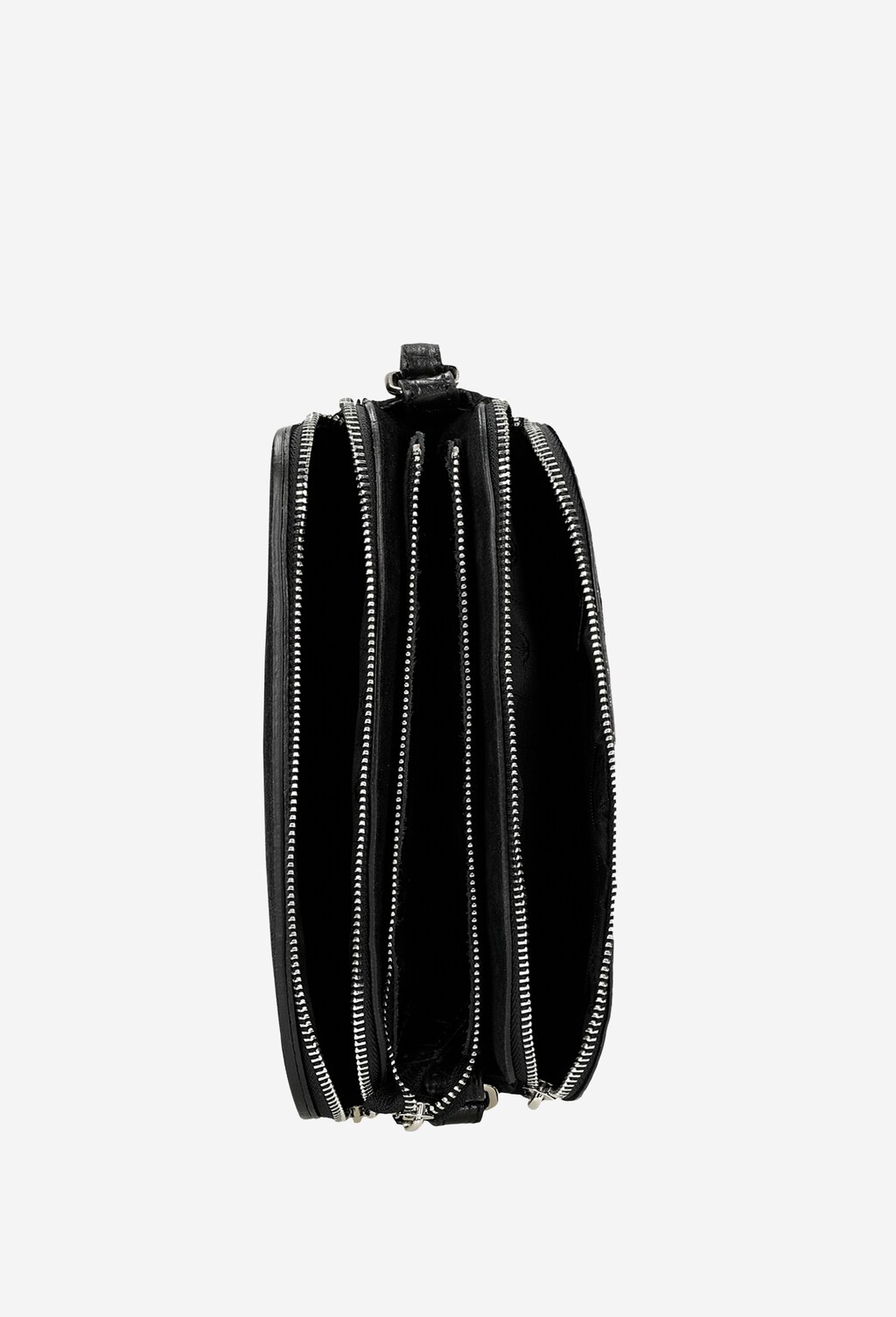 Czarna torebka damska z ozdobnym tłoczeniem 80113-71 Widok 6