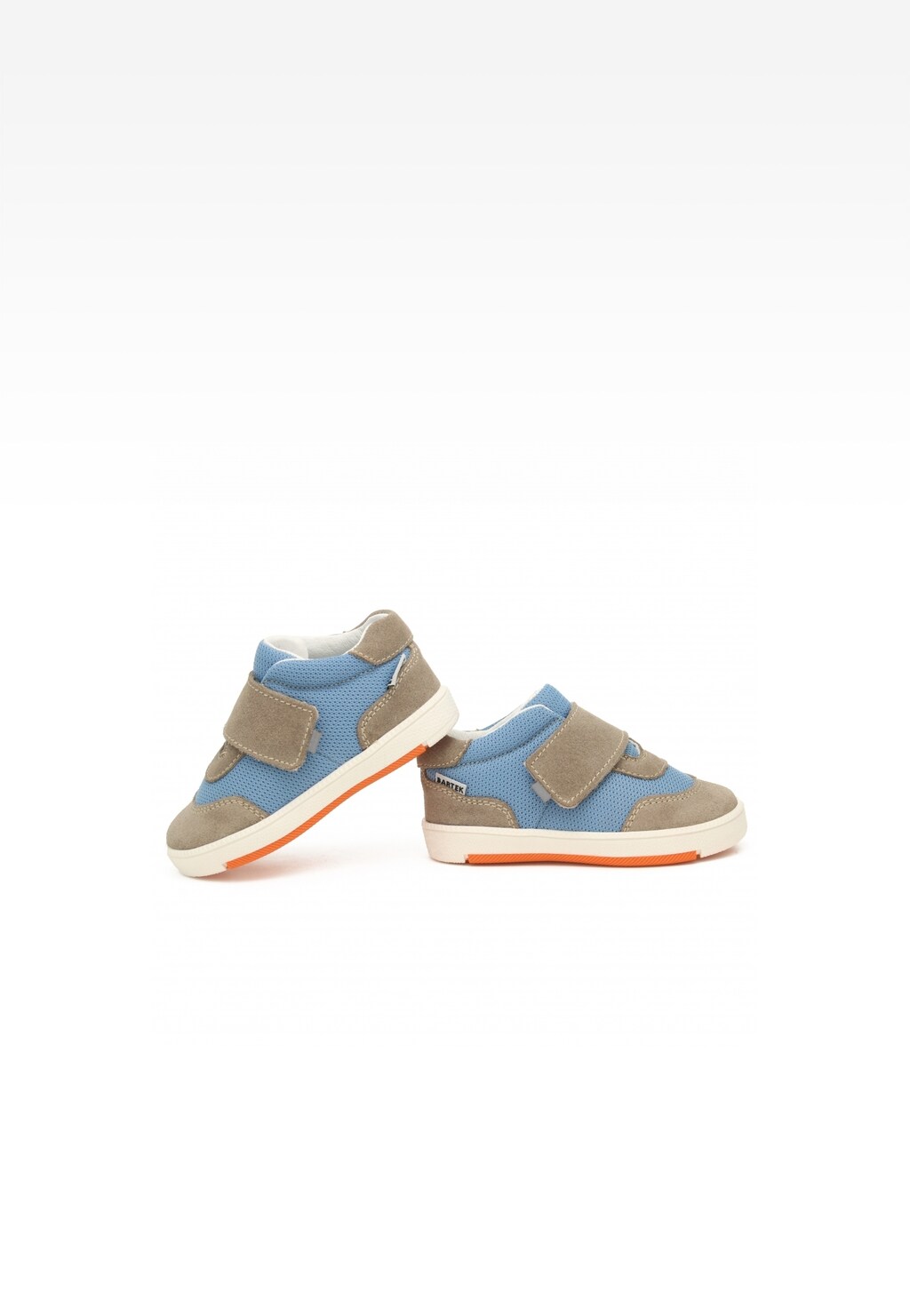 Sneakers BARTEK 11141010, dla chłopców, beżowo-niebieski Widok 6