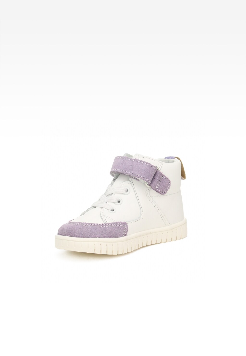 Kotníkové topánky BARTEK 11544004, pre dievčatá, bielo-fialové Widok 3