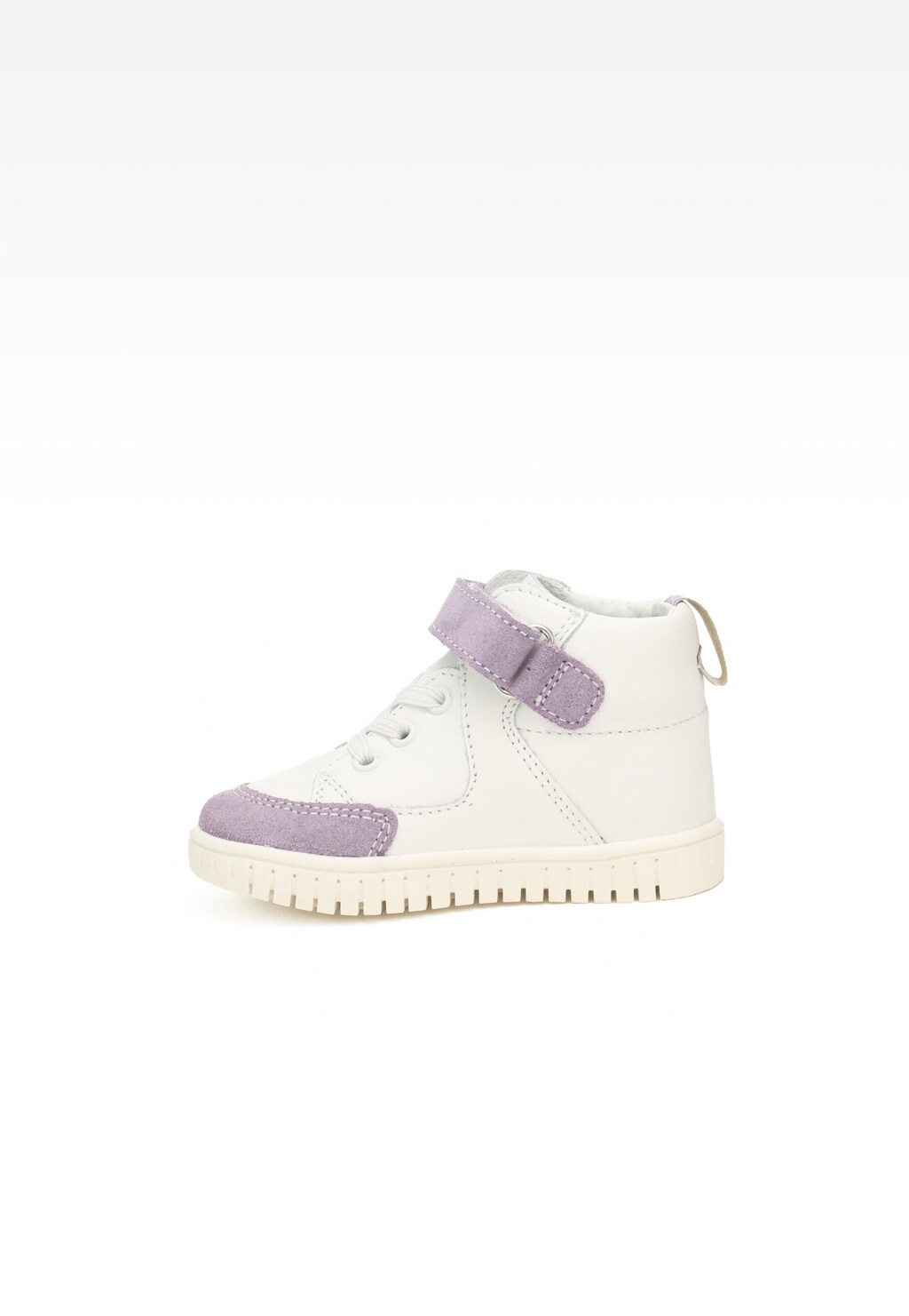 Kotníkové topánky BARTEK 11544004, pre dievčatá, bielo-fialové Widok 4