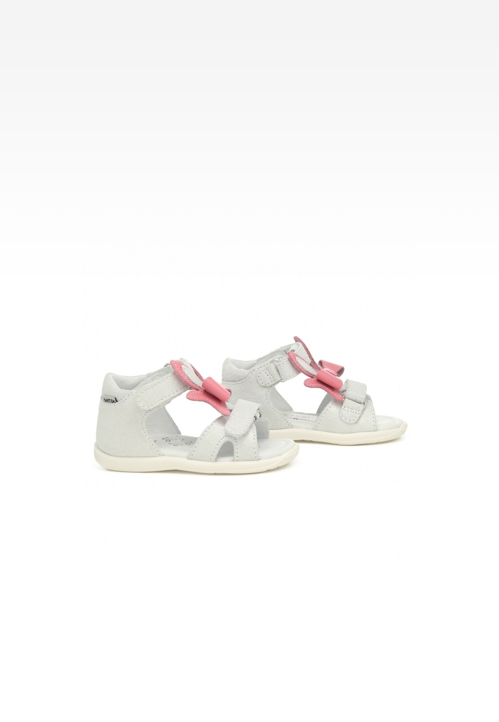 Sandały BARTEK 11128001, dla dziewcząt, srebrno-różowy Widok 7