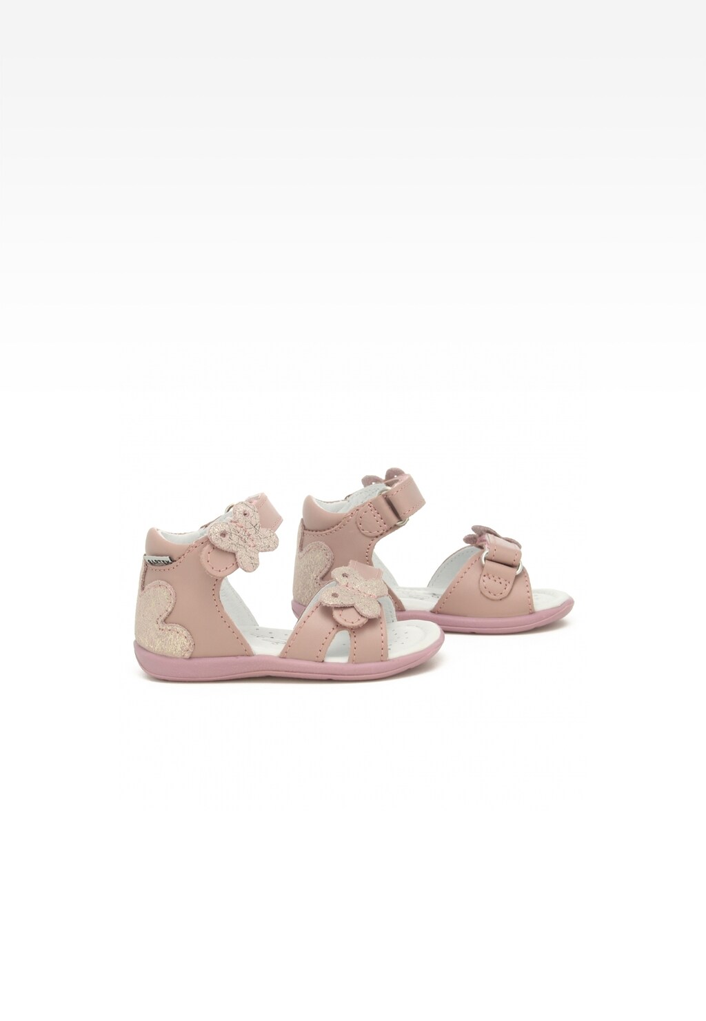 Sandały BARTEK 11054010, dla dziewcząt, różowy Widok 7