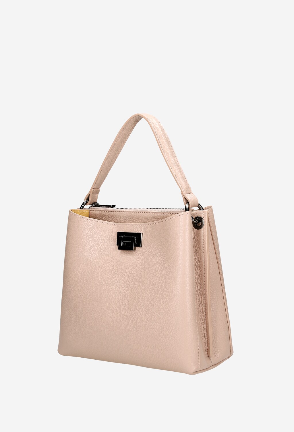 Svetlo ružová elegantná dámska taška cez rameno 80016-54 Widok 2