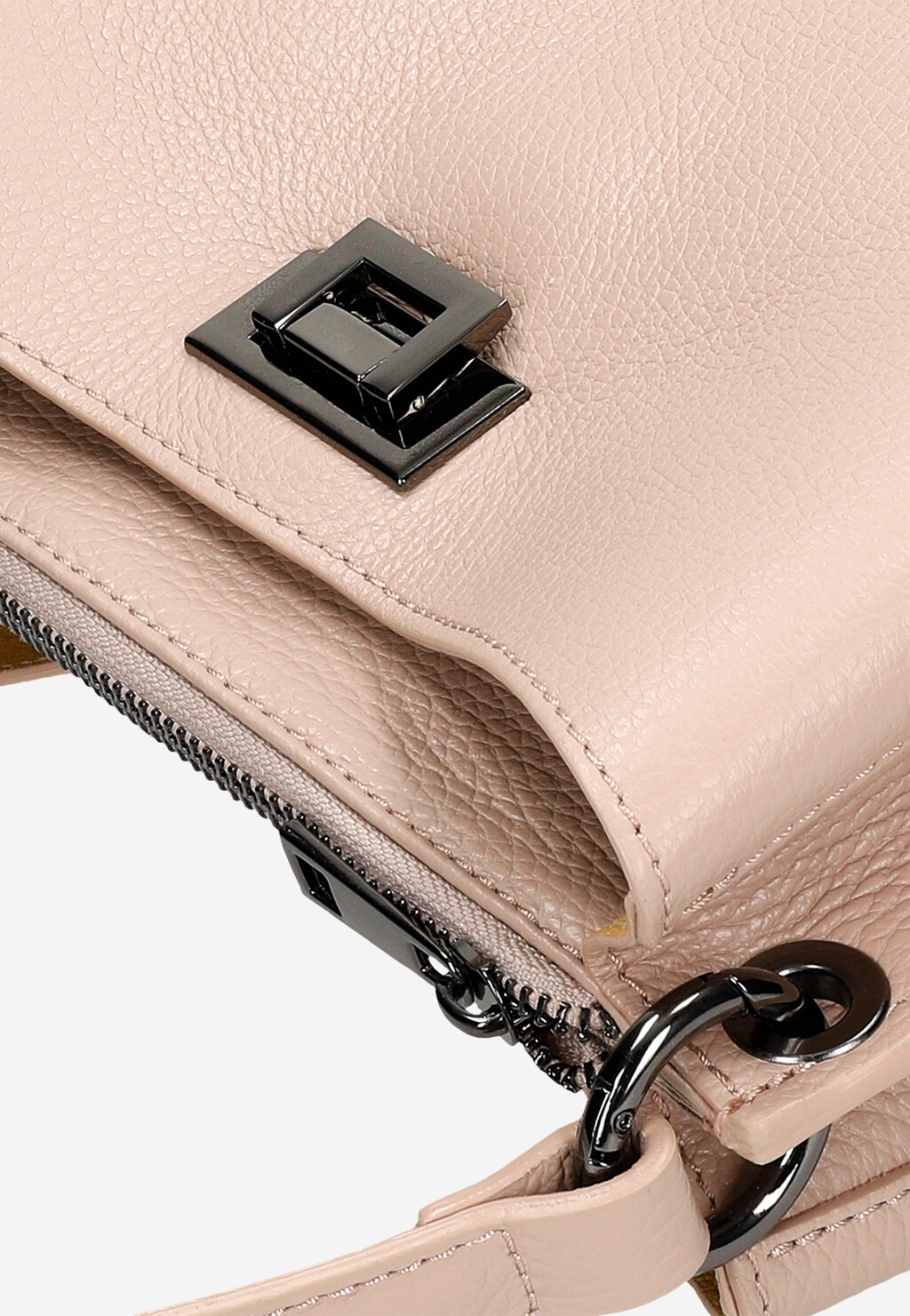 Svetlo ružová elegantná dámska taška cez rameno 80016-54 Widok 6