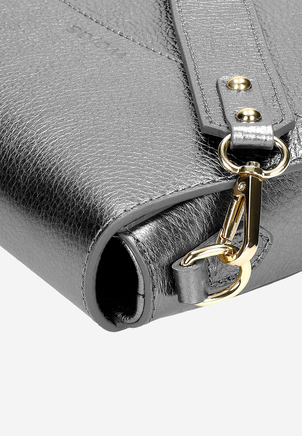 Mała torebka damska w kolorze srebrnym 80122-59 Widok 6