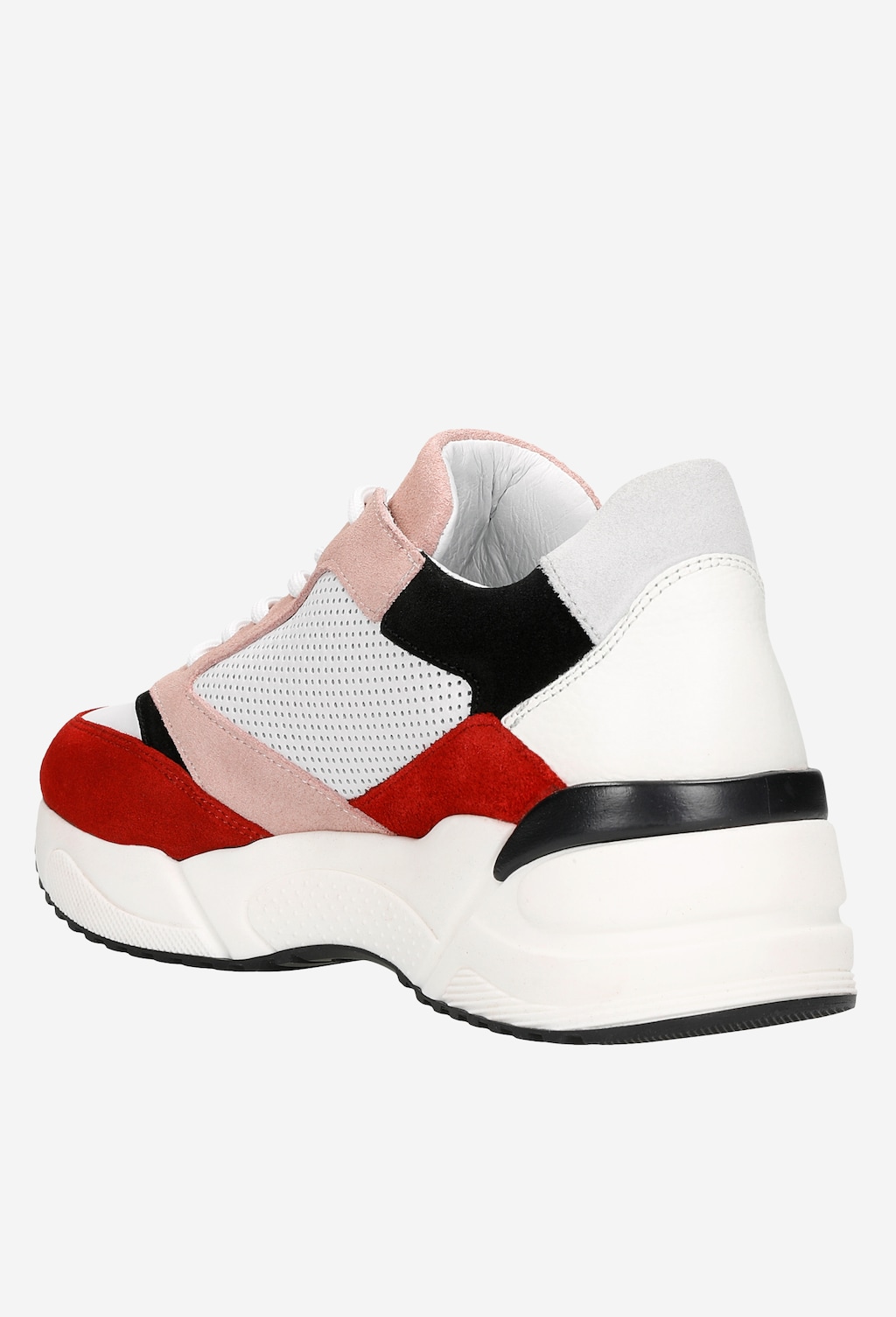 Viacfarebné dámske sneakersy na každodenné nosenie 4609975 Widok 3