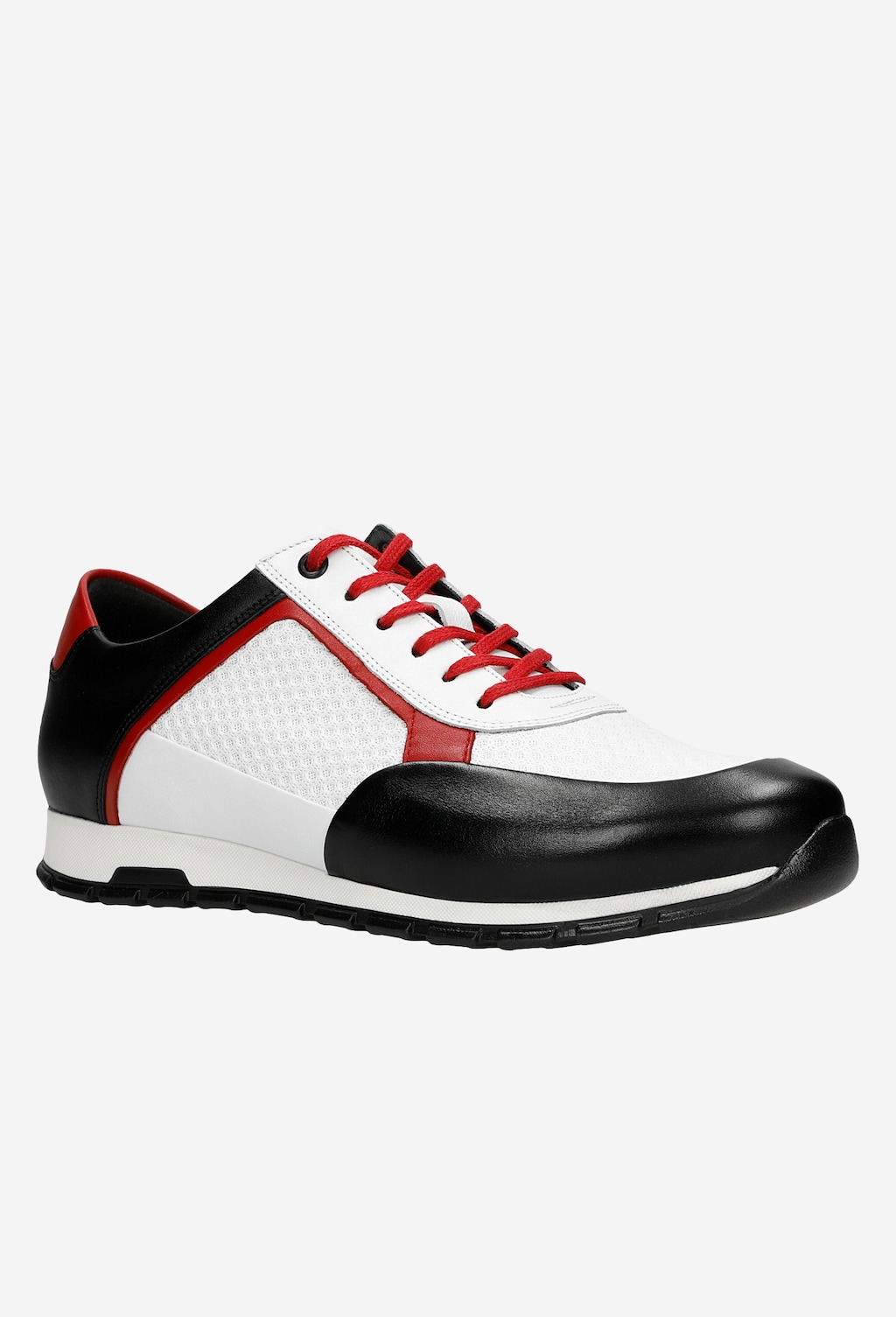 Netradičné pánske tenisky v trojfarebnom prevedení 10082-79 Widok 3