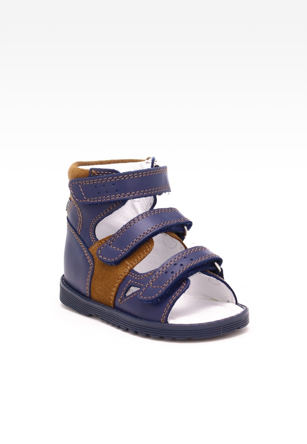 Obuwie profilaktyczne bartek BARTEK 81804/0-KAK, dla chłopców, granatowo-brązowy Widok 2