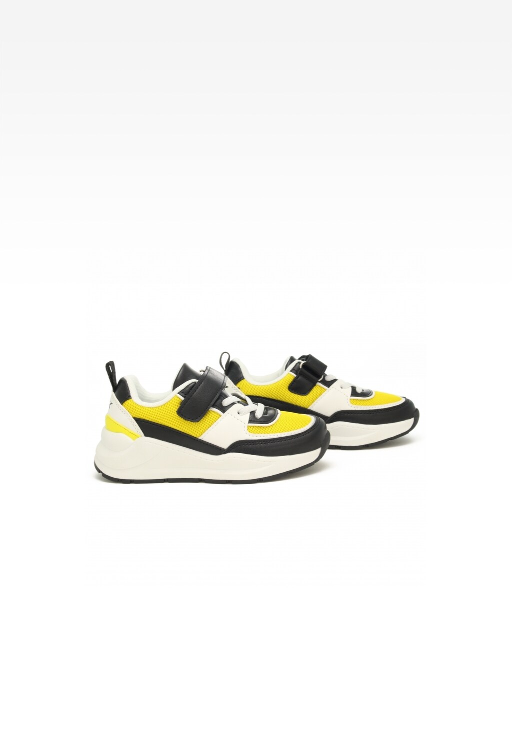 Półbuty BARTEK 15541007, czarno-żółty Widok 7