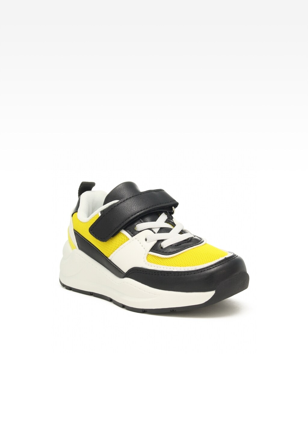 Półbuty BARTEK 15541007, czarno-żółty Widok 2