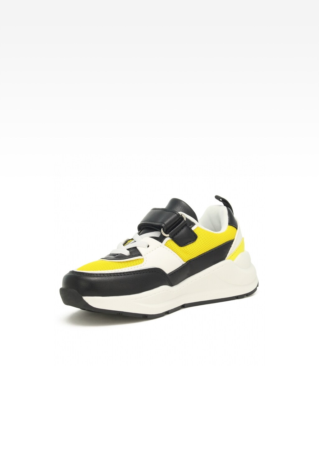 Półbuty BARTEK 15541007, czarno-żółty Widok 3