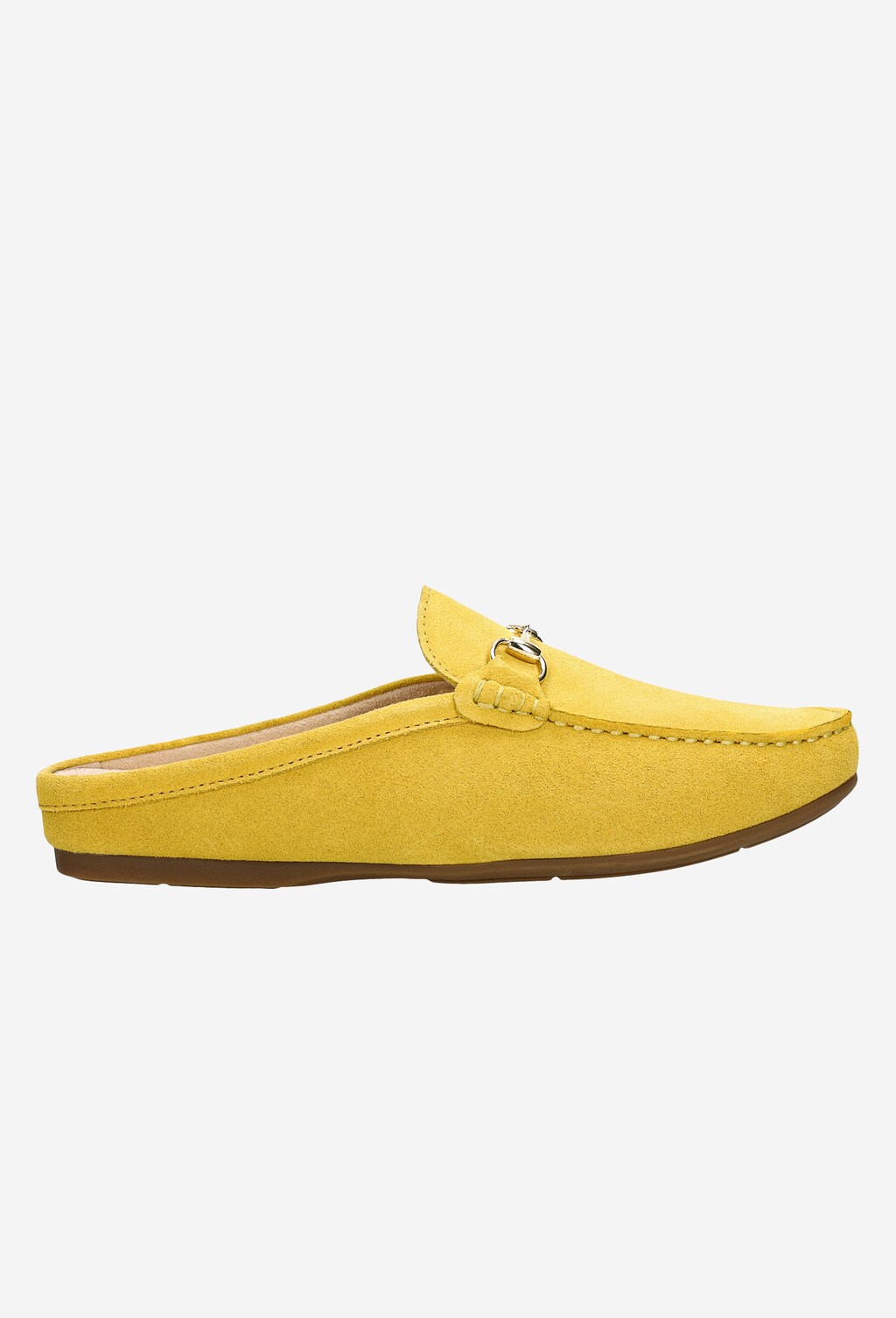 Dámske šľapky elegantné z prírodnej velúrovej kože 74033-68 Widok 2