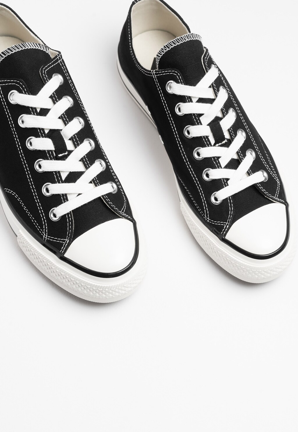 WJS czarne trampki męskie w stylu casual WJS10002-11 Widok 4