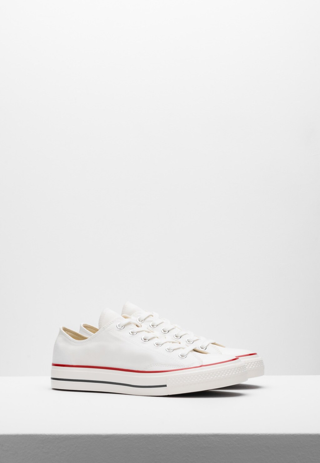 WJS klasyczne białe trampki męskie WJS10002-19 Widok 3