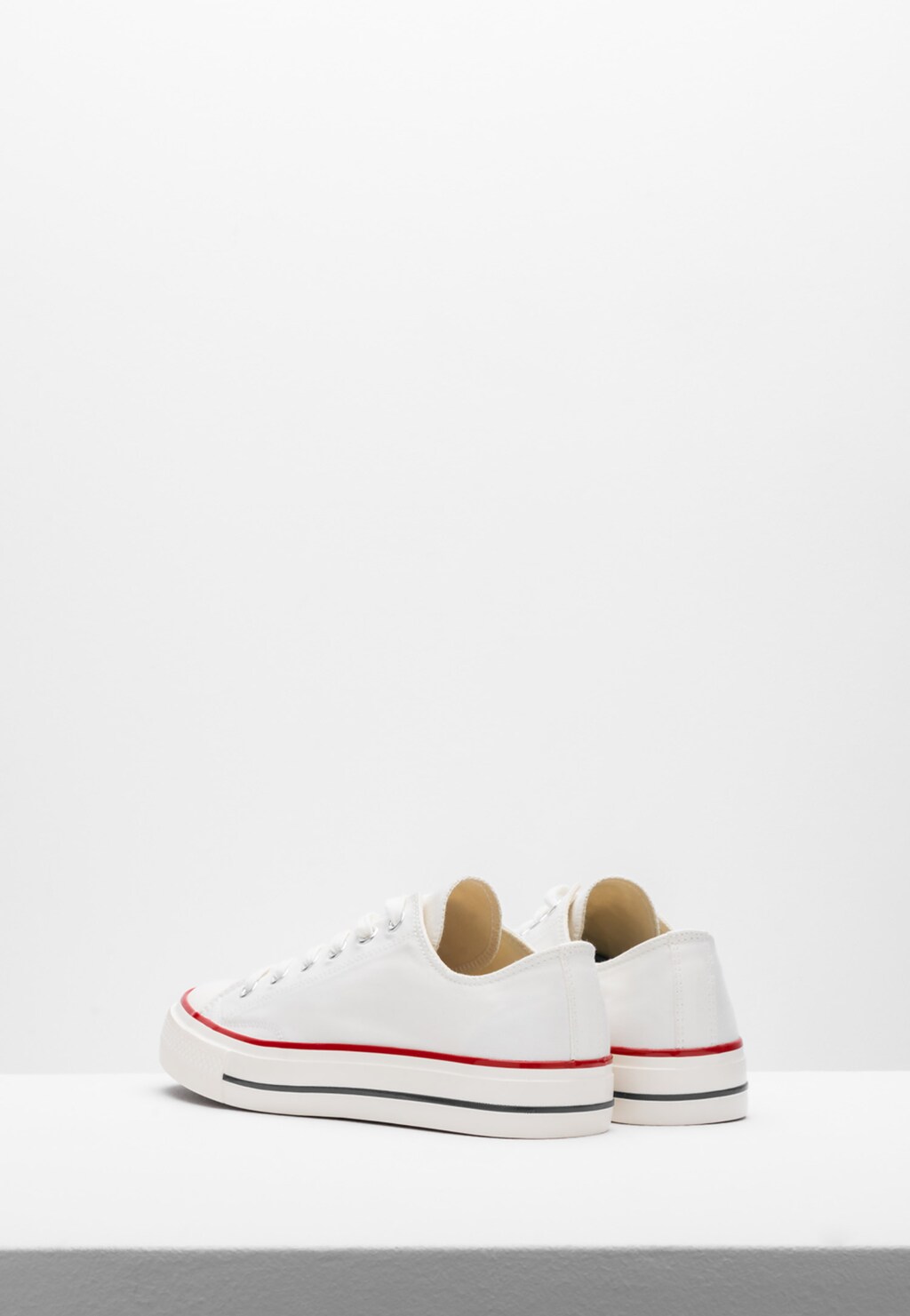 WJS klasyczne białe trampki męskie WJS10002-19 Widok 4