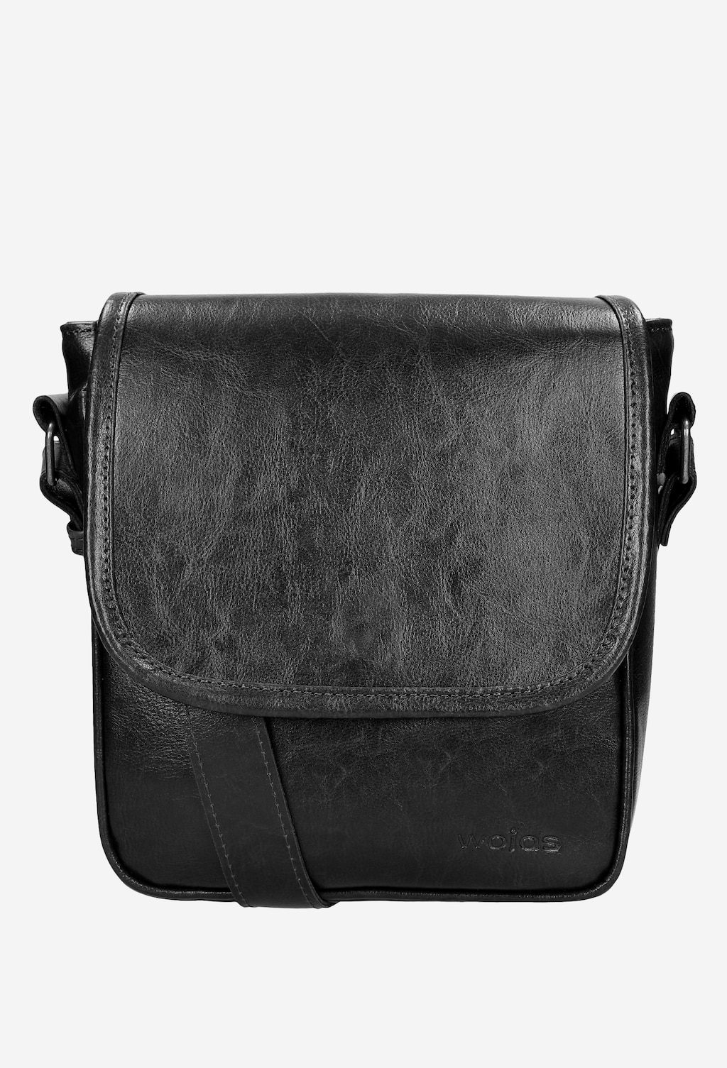 Mała czarna torba męska na ramię 80144-51 Widok 1