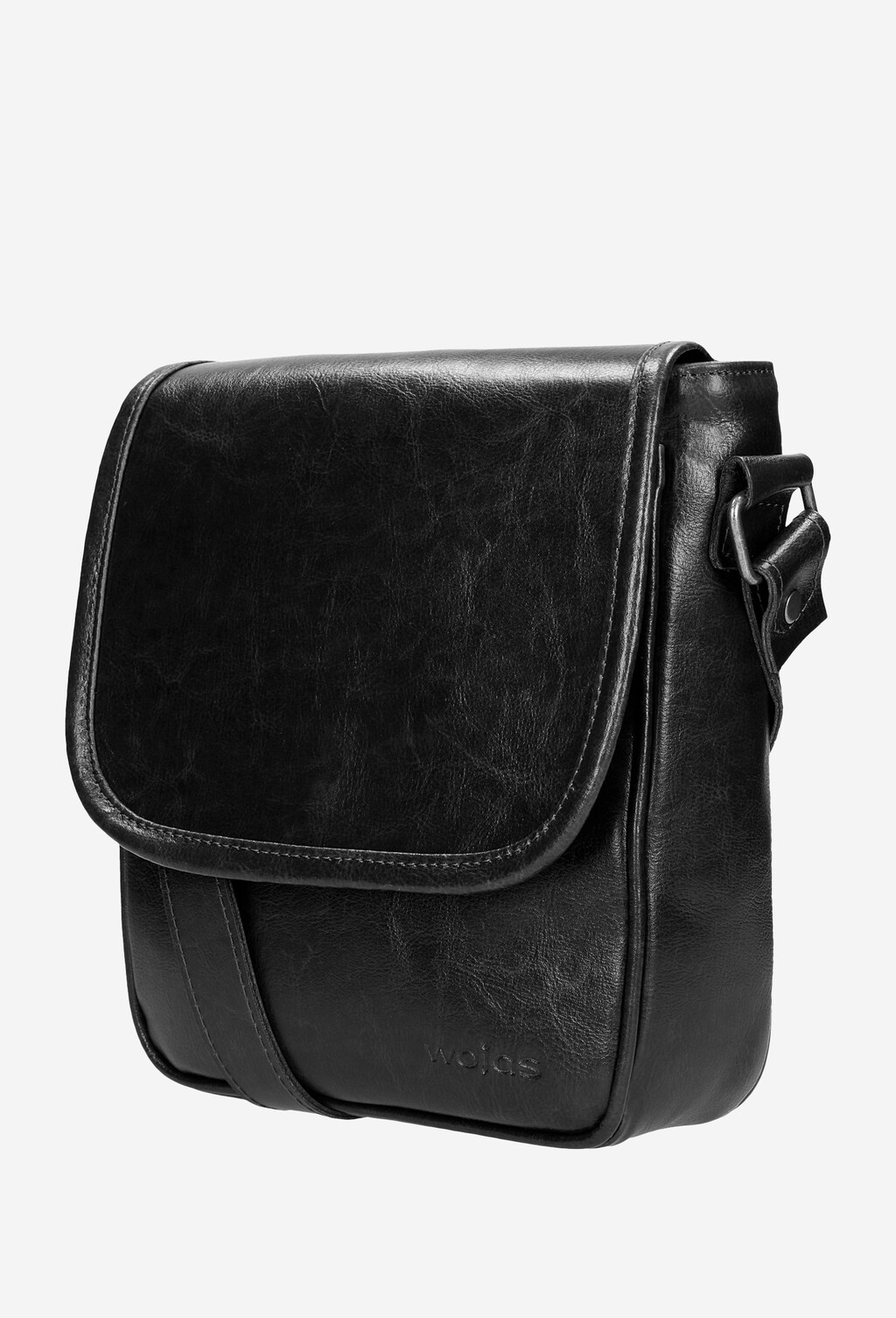 Mała czarna torba męska na ramię 80144-51 Widok 2