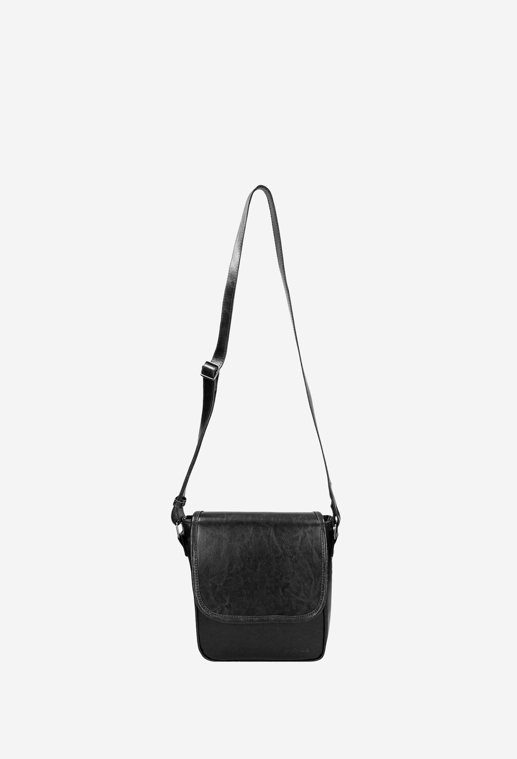 Mała czarna torba męska na ramię 80144-51 Widok 4