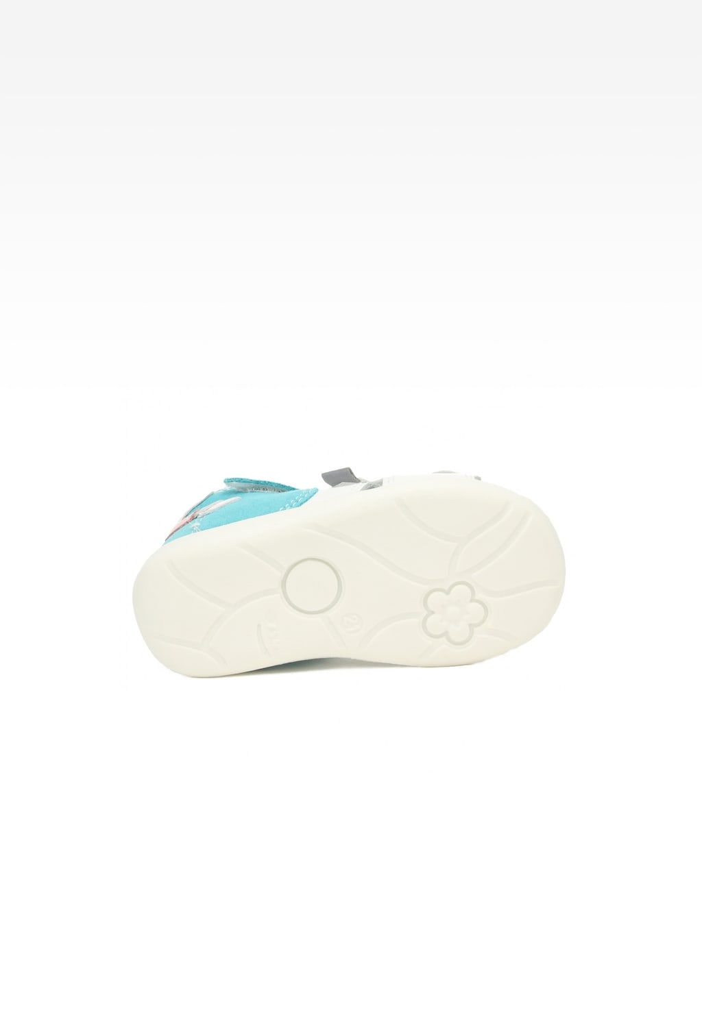 Sandále BARTEK 71158-0003, pre dievčatá, bielo-zelené Widok 8