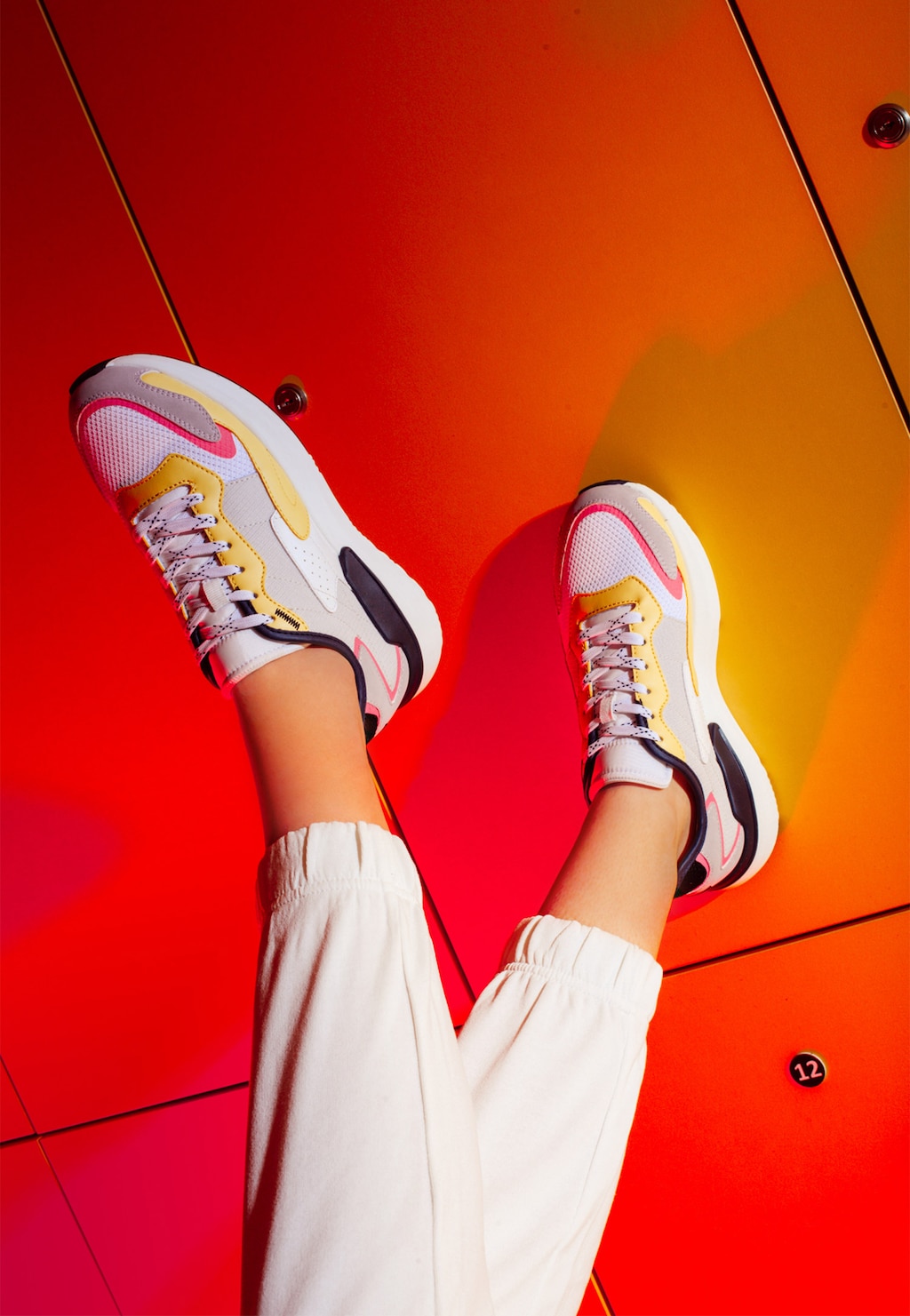 WJS multikolorowe sneakersy damskie WJS64013-78 Widok 1