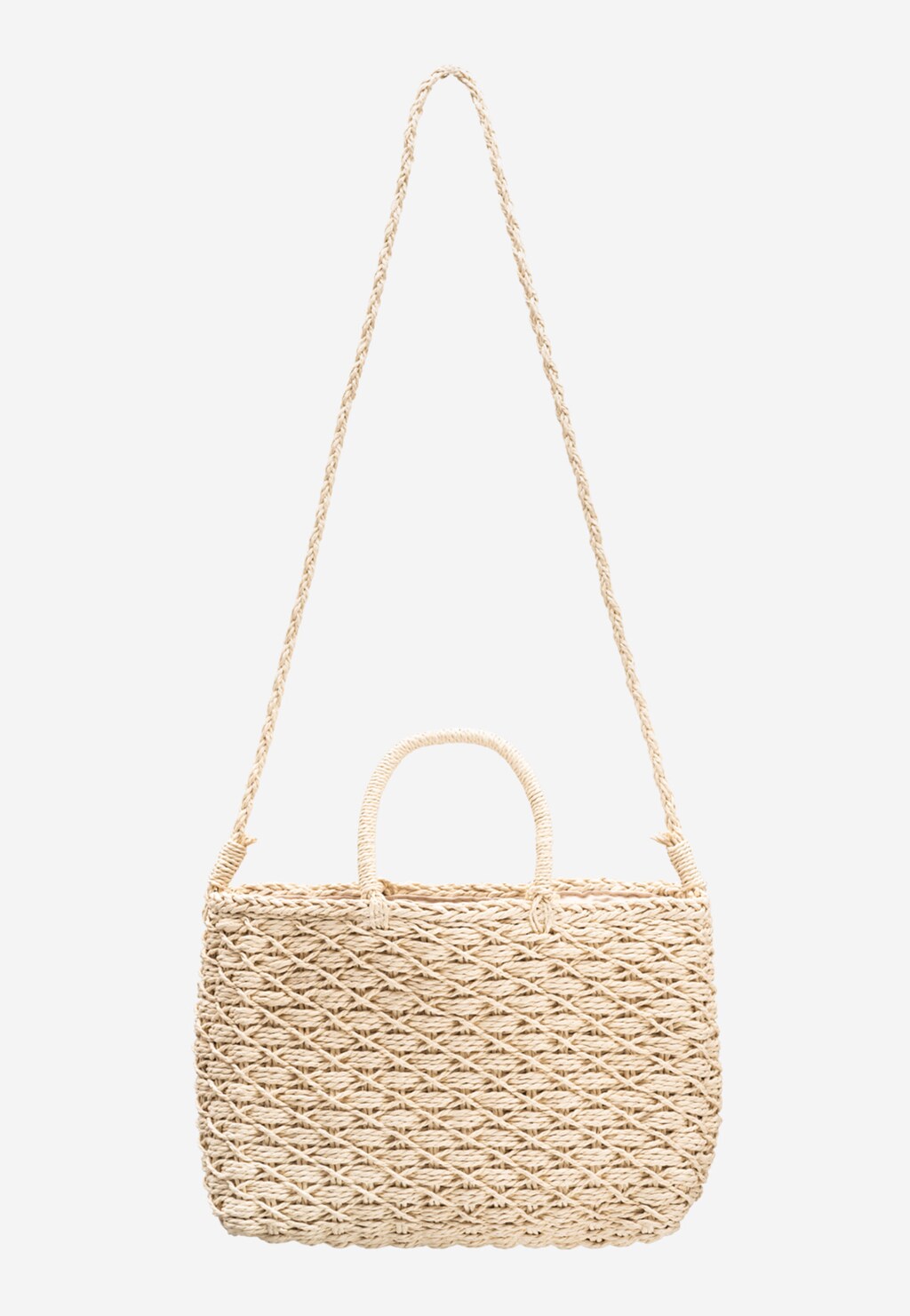 WJS beżowa torebka damska rattanowa WJS76023-64 Widok 1