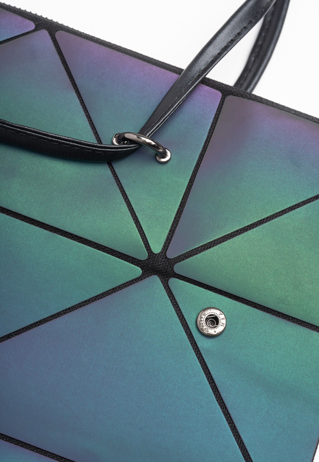 WJS holograficzna torebka damska z geometrycznym wzorem WJS76024-86 Widok 3