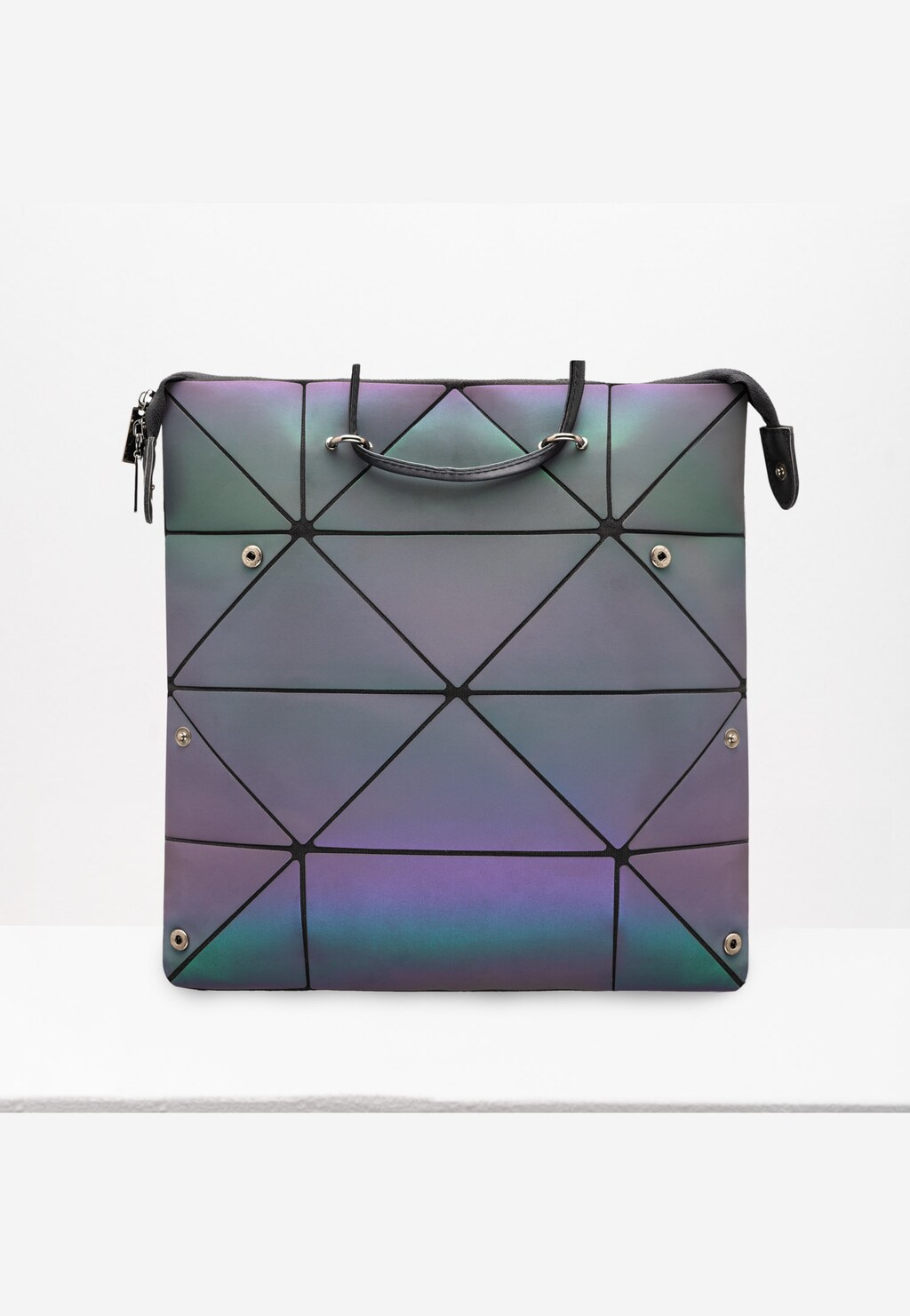 WJS holograficzna torebka damska z geometrycznym wzorem WJS76024-86 Widok 4