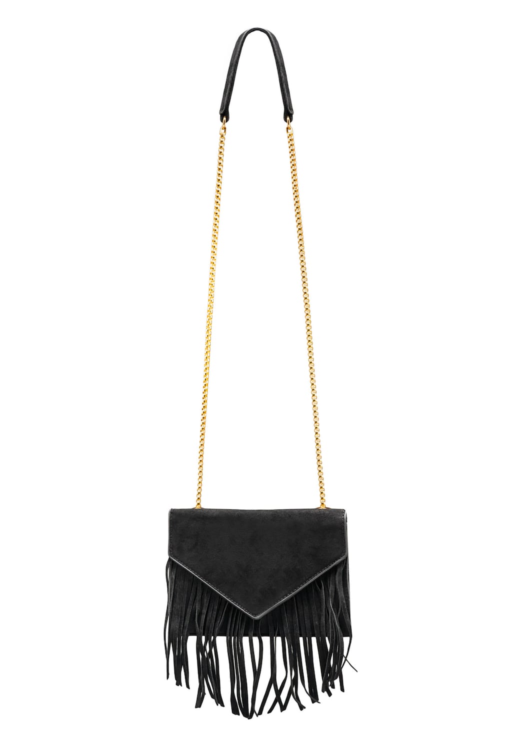 WJS boho czarna torebka damska z frędzlami WJS76026-21 Widok 2