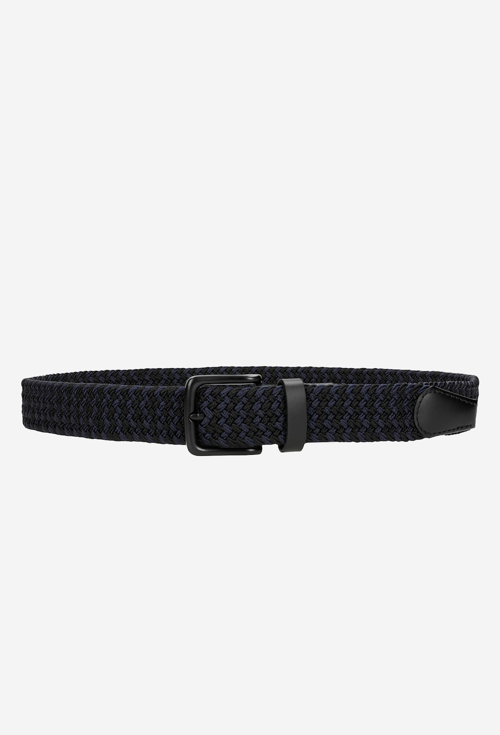 Kožený pásek pánský v černé, šedé a granátové barvě  93035-81 Widok 4