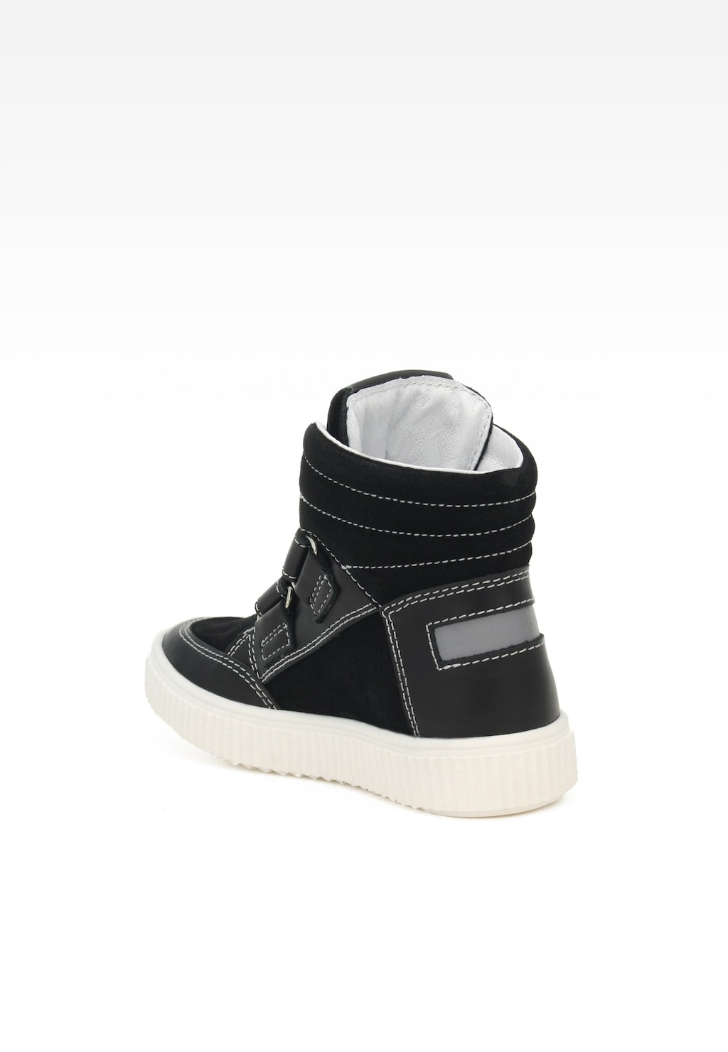 Kotníkové boty BARTEK 7435-R54P, černo-bílé Widok 5