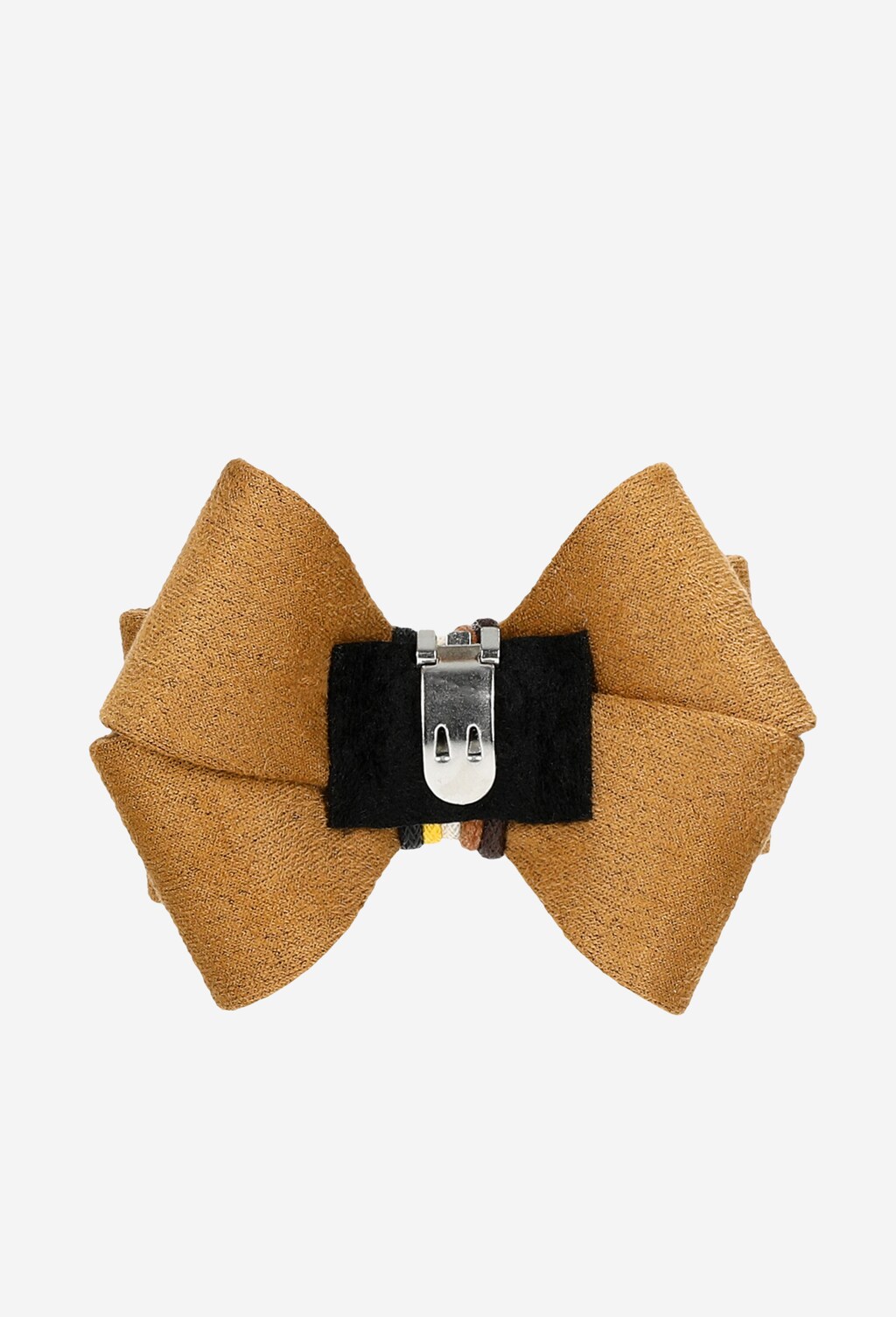 Brązowe kokardki do butów przypinane na klips 98510-13 Widok 4