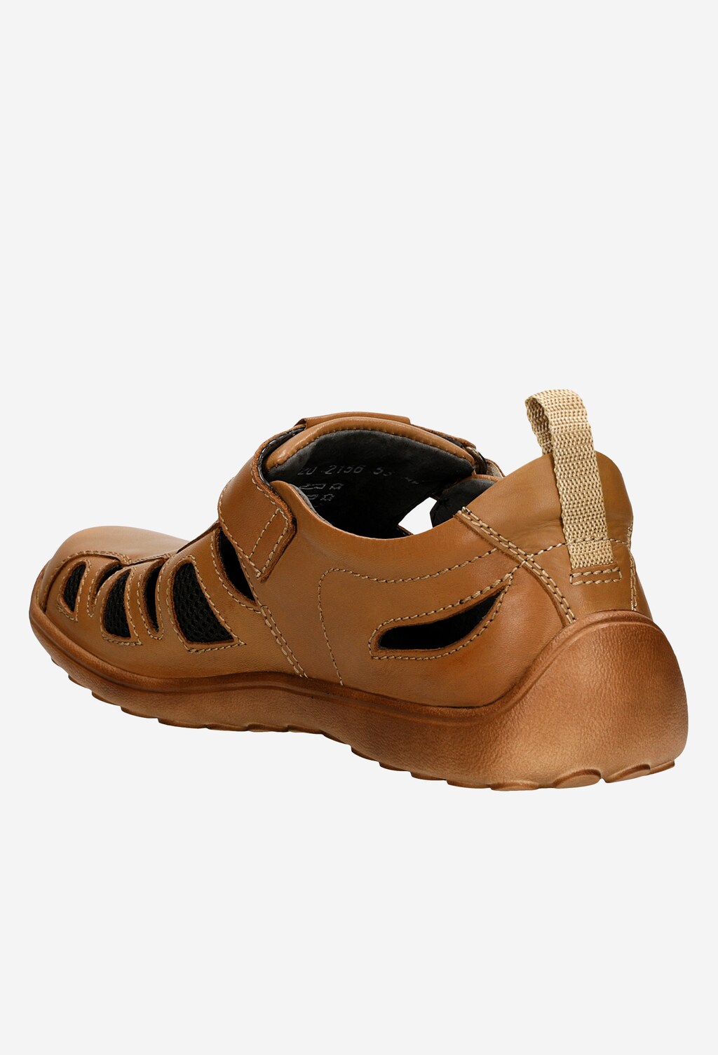 Jasnobrązowe półbuty męskie na lato  2156-53 Widok 4