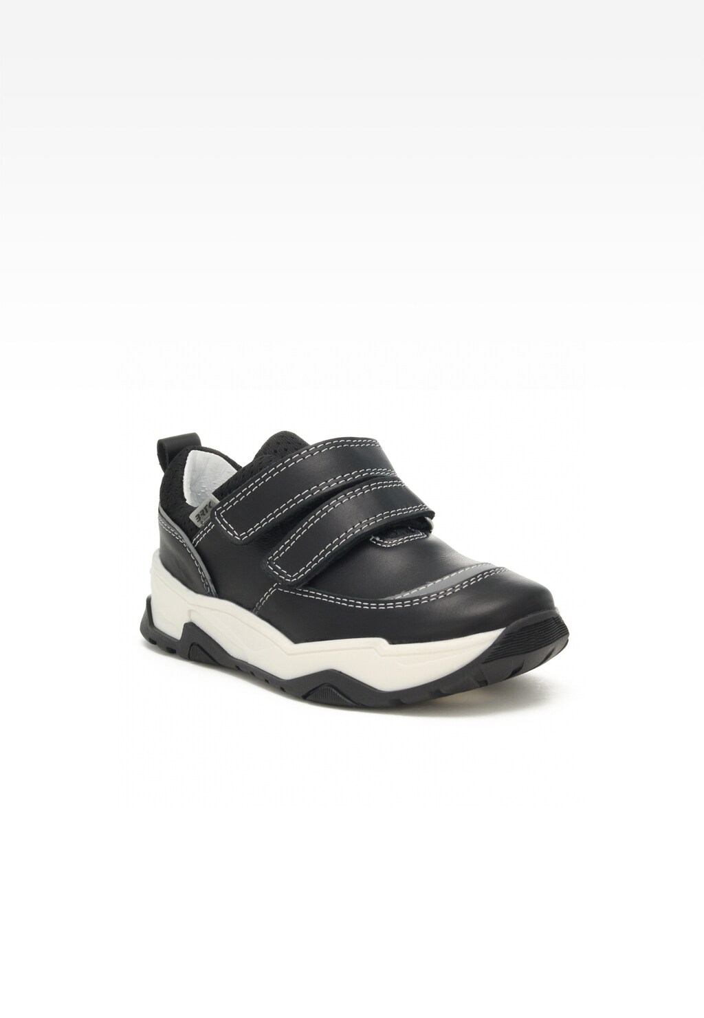 Półbuty BARTEK 5172-N2-S, dla chłopców, czarno-biały Widok 2