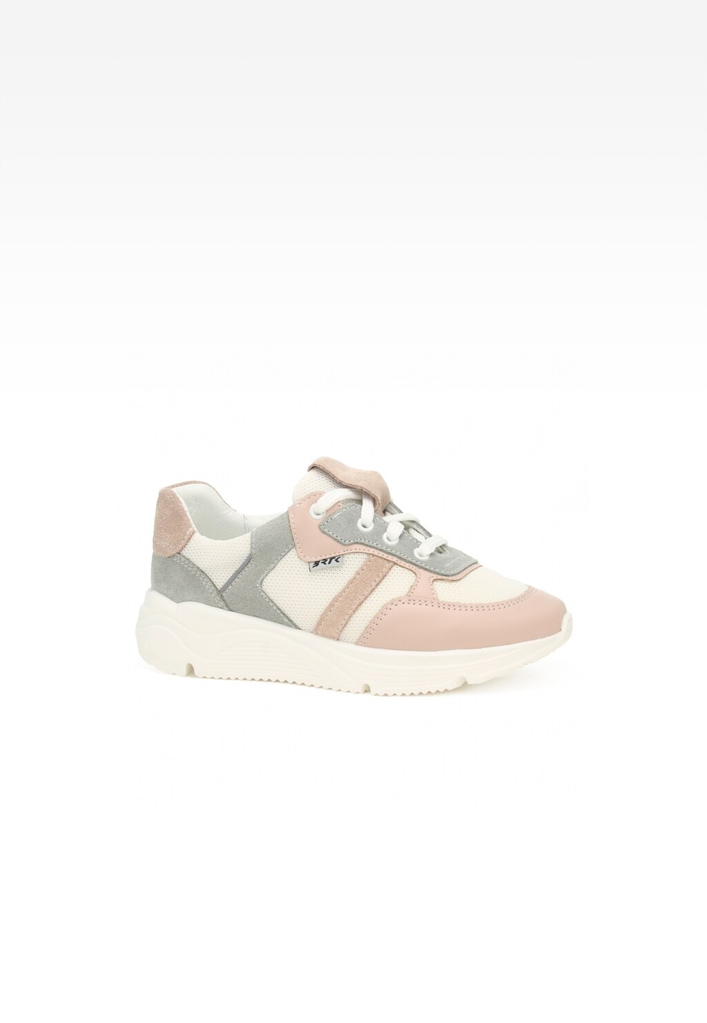 Półbuty Wojas x Bartek 8300275, dla dziewcząt, różowo-szary Widok 1