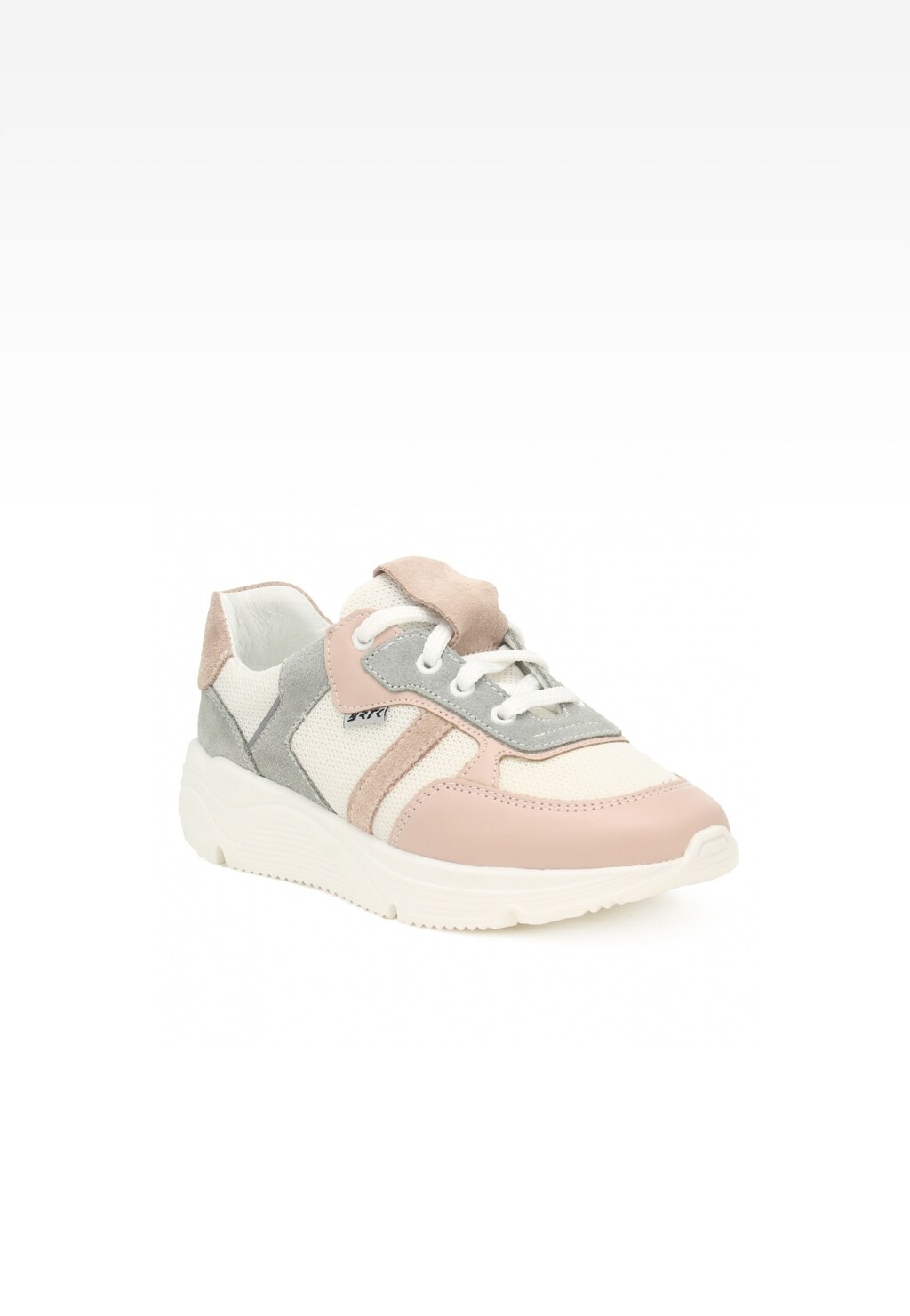 Półbuty Wojas x Bartek 8300275, dla dziewcząt, różowo-szary Widok 2