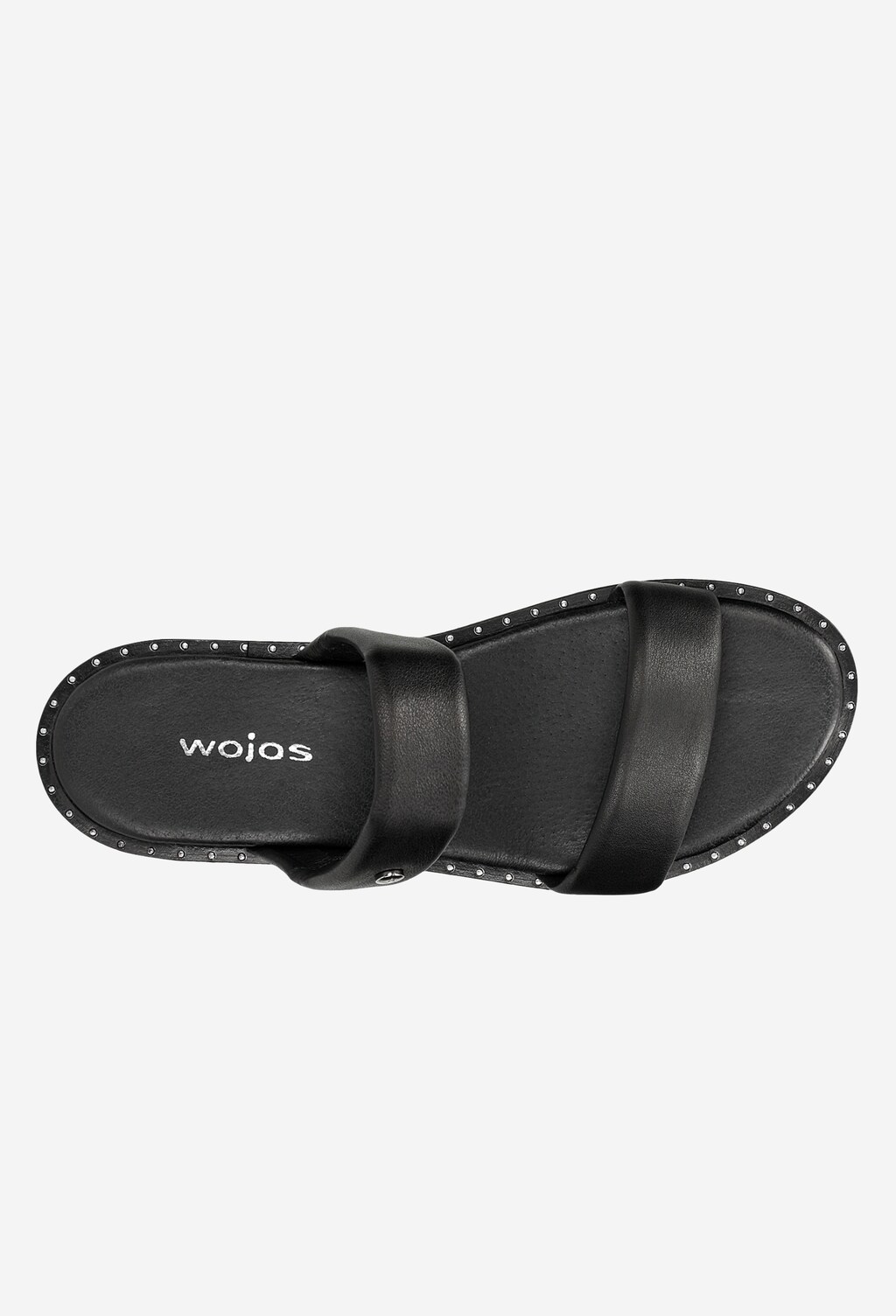 Černé dámské žabky z kvalitní hladké kůže 74001-51 Widok 5