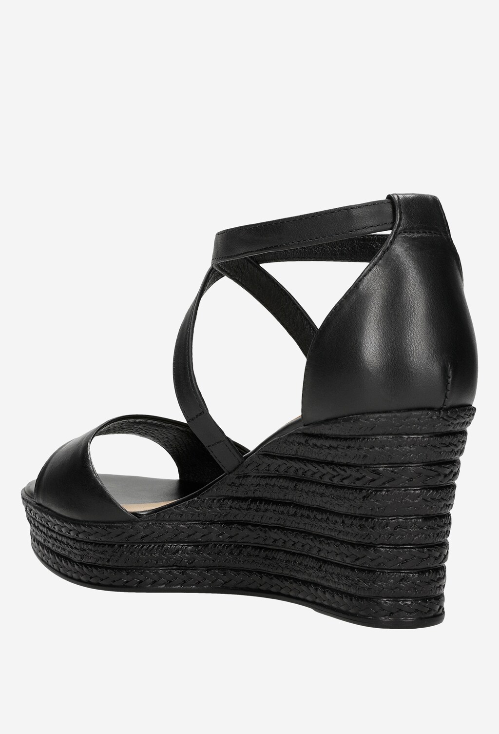 Čierne letné sandále dámske pre pocit zmyselnosti 76085-51 Widok 4