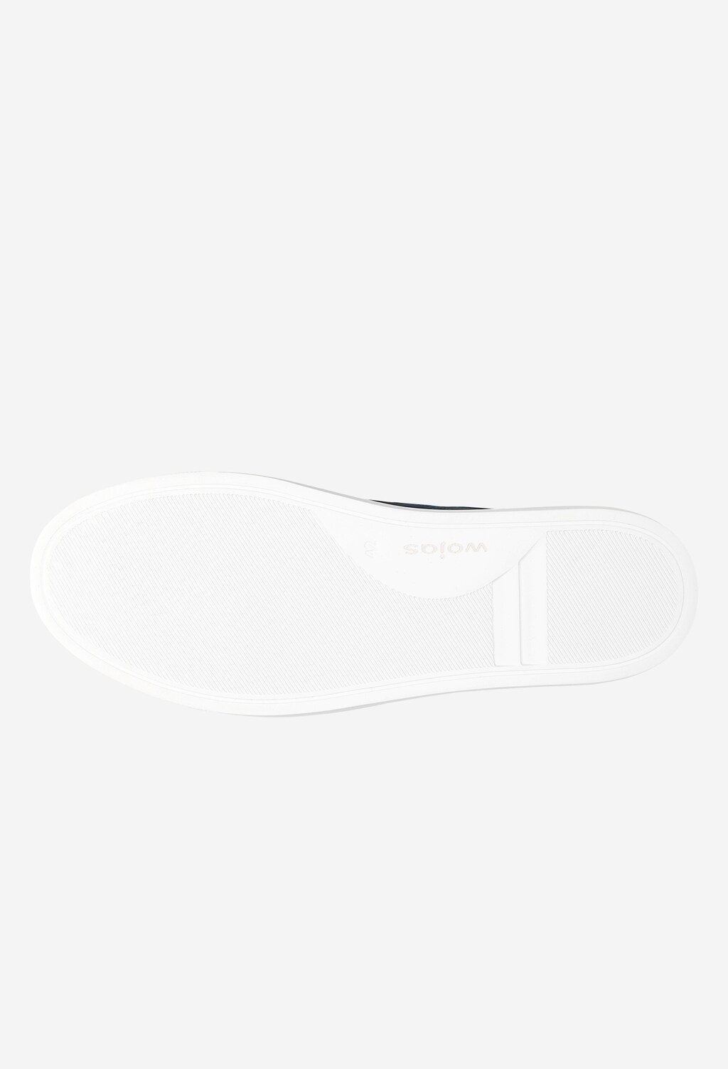 Granatowe trampki męskie z ozdobnym zamkiem 10096-56 Widok 6