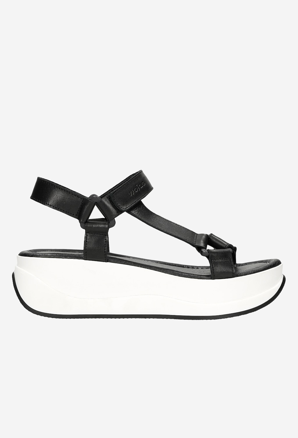 Kožené dámske sandále na leto s unikátnym vzhľadom 76087-51 Widok 2