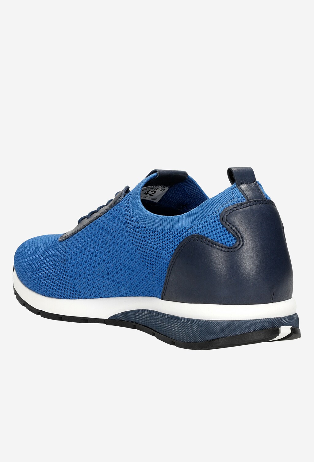Modrá pánska športová obuv vhodná na aktívny oddych 10086-87 Widok 4