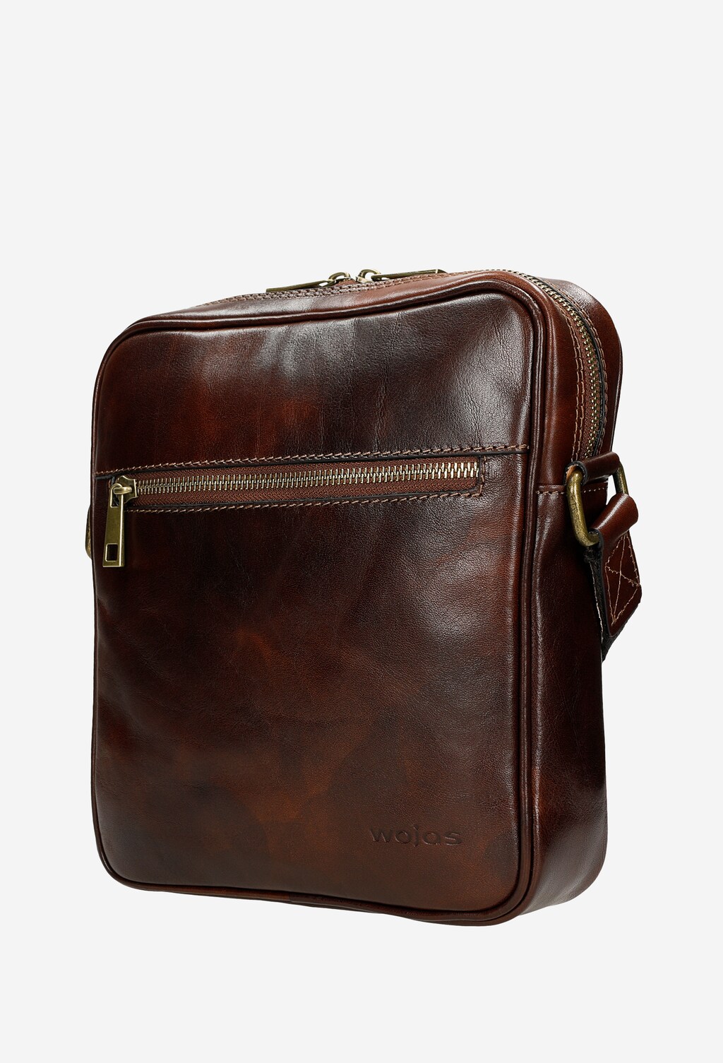 Torba męska na ramię brązowa 80139-52 Widok 3