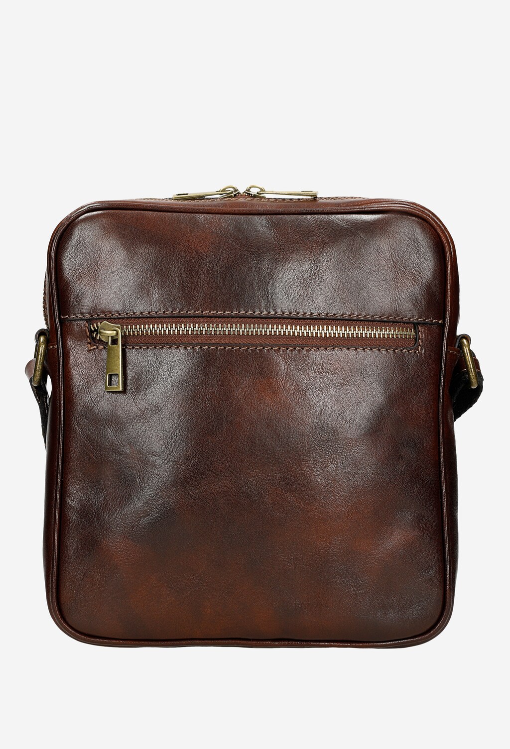 Torba męska na ramię brązowa 80139-52 Widok 4