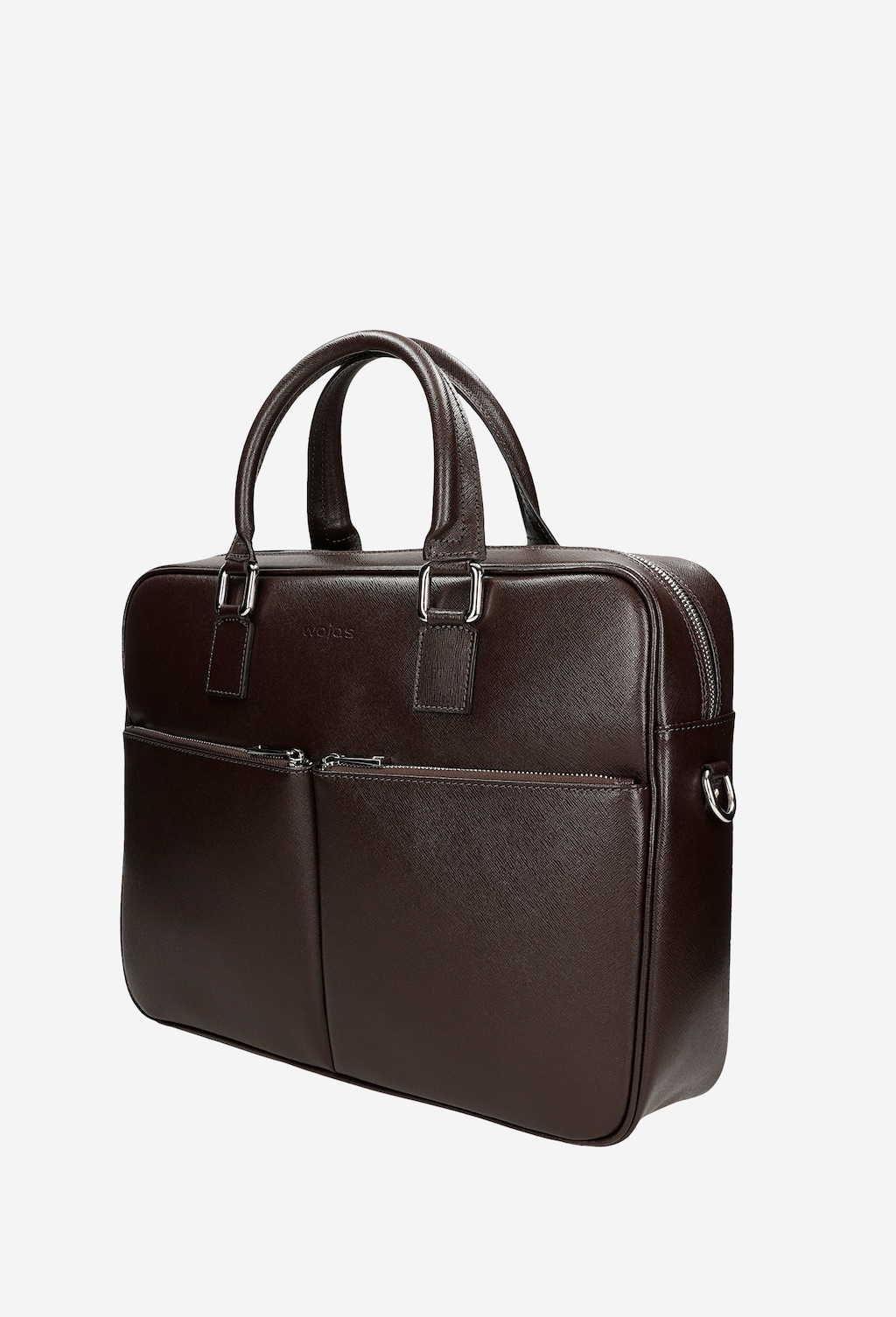 Hnedá pánska taška na notebook každého pracanta 80147-52 Widok 3