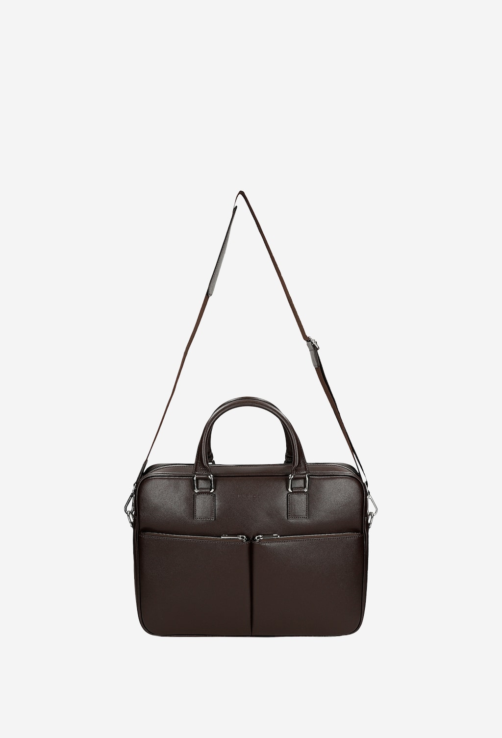 Hnedá pánska taška na notebook každého pracanta 80147-52 Widok 5